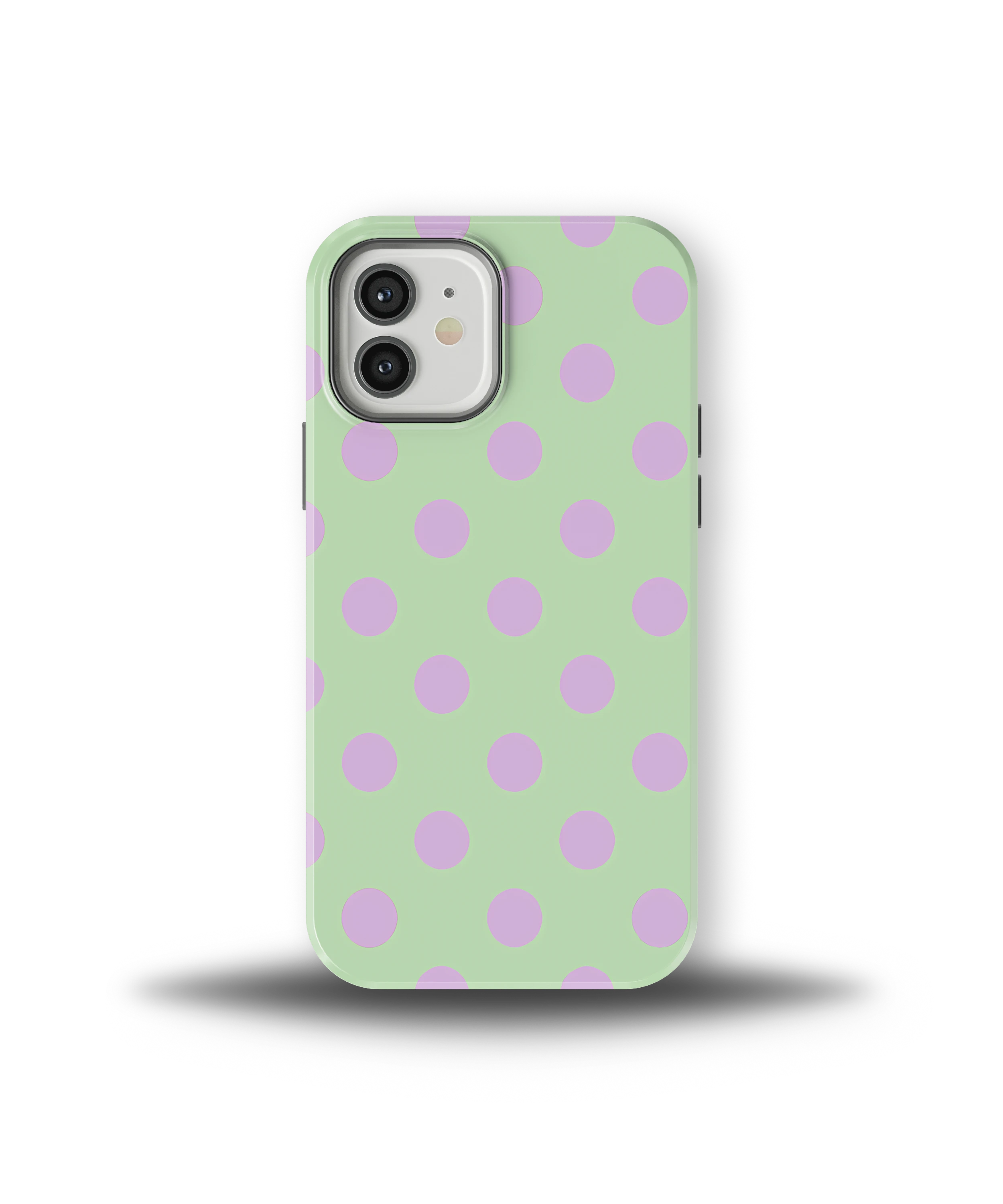 Mint Lavender Dots
