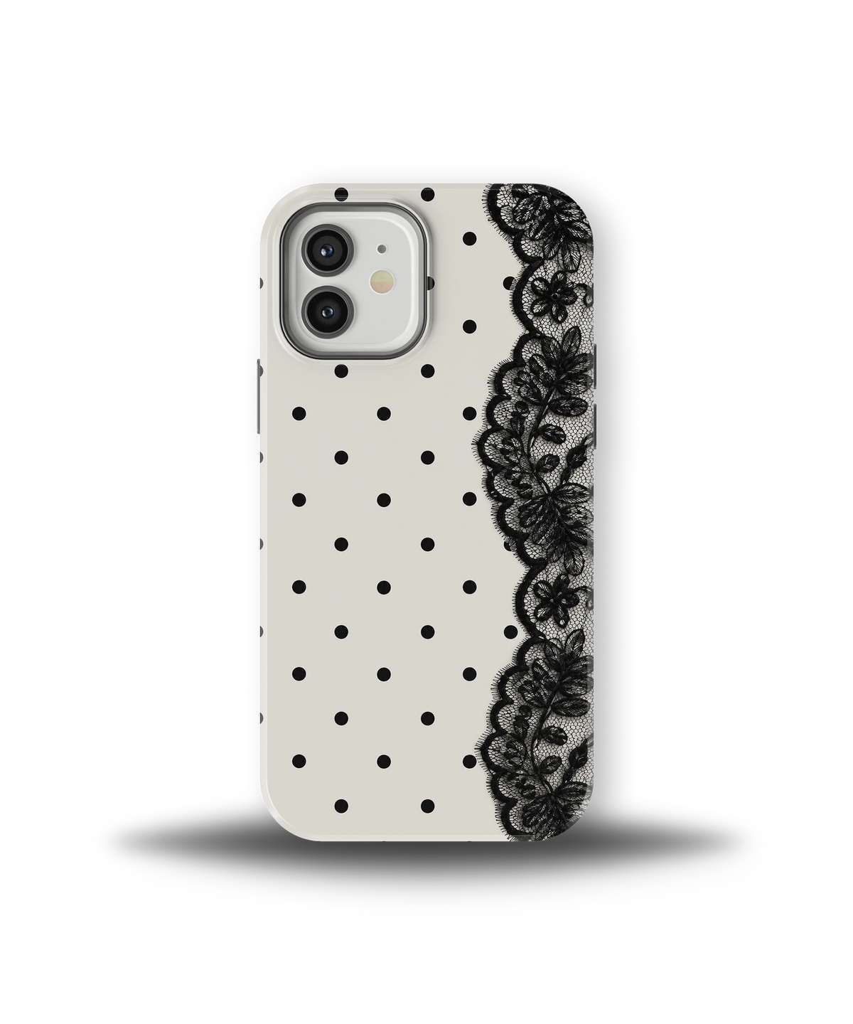 Polka Lace Noir