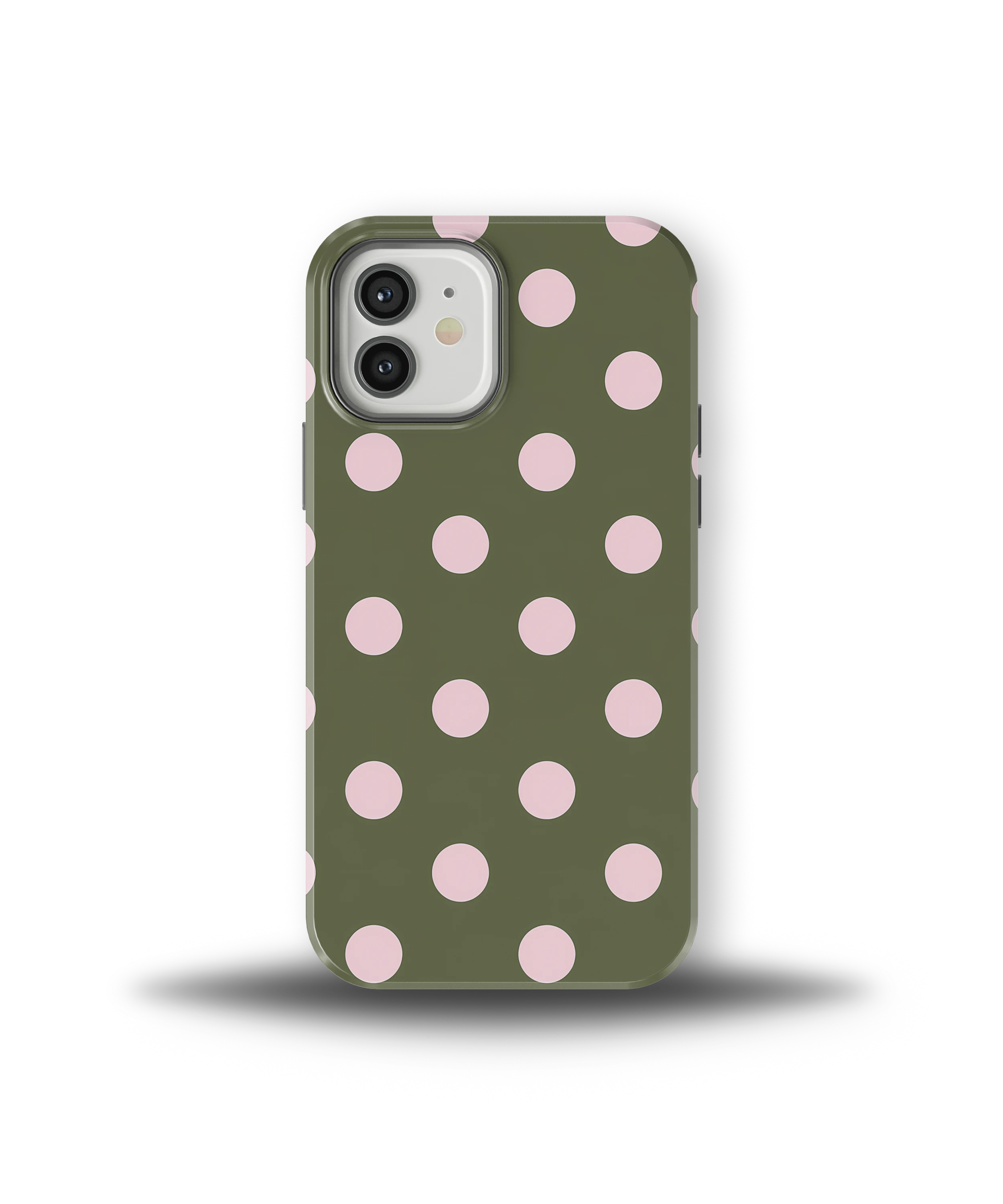 Olive Blush Dots