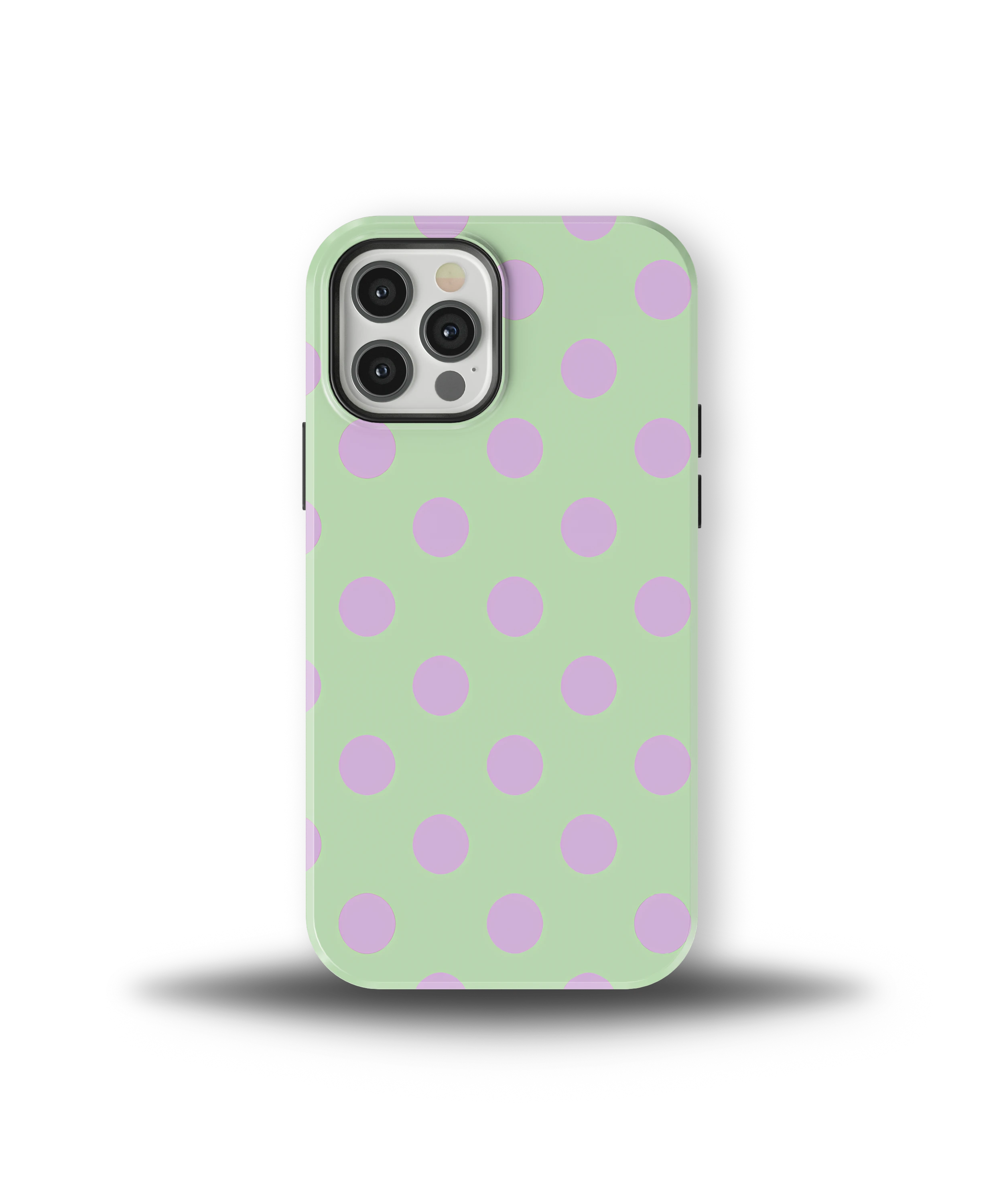 Mint Lavender Dots