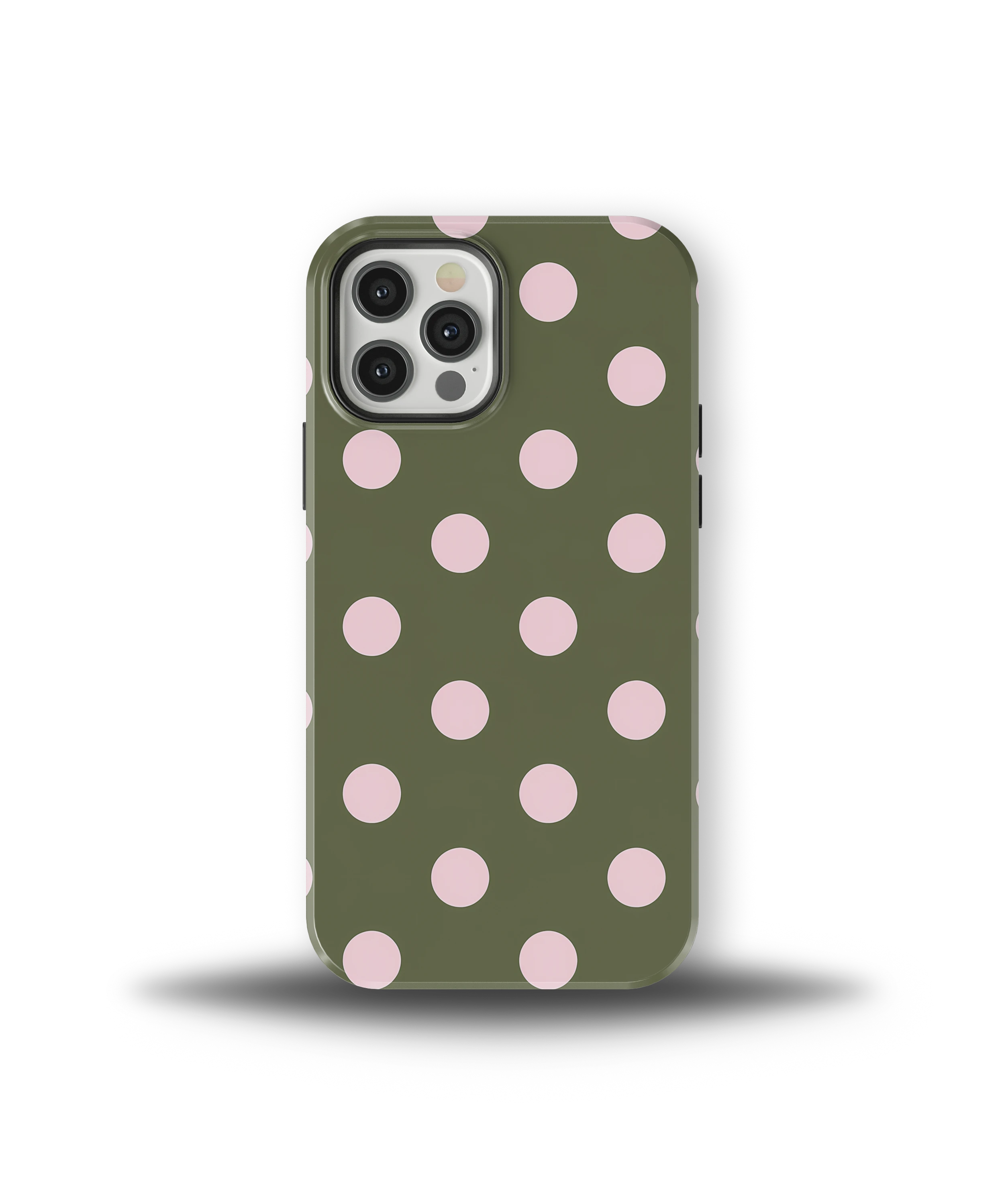 Olive Blush Dots