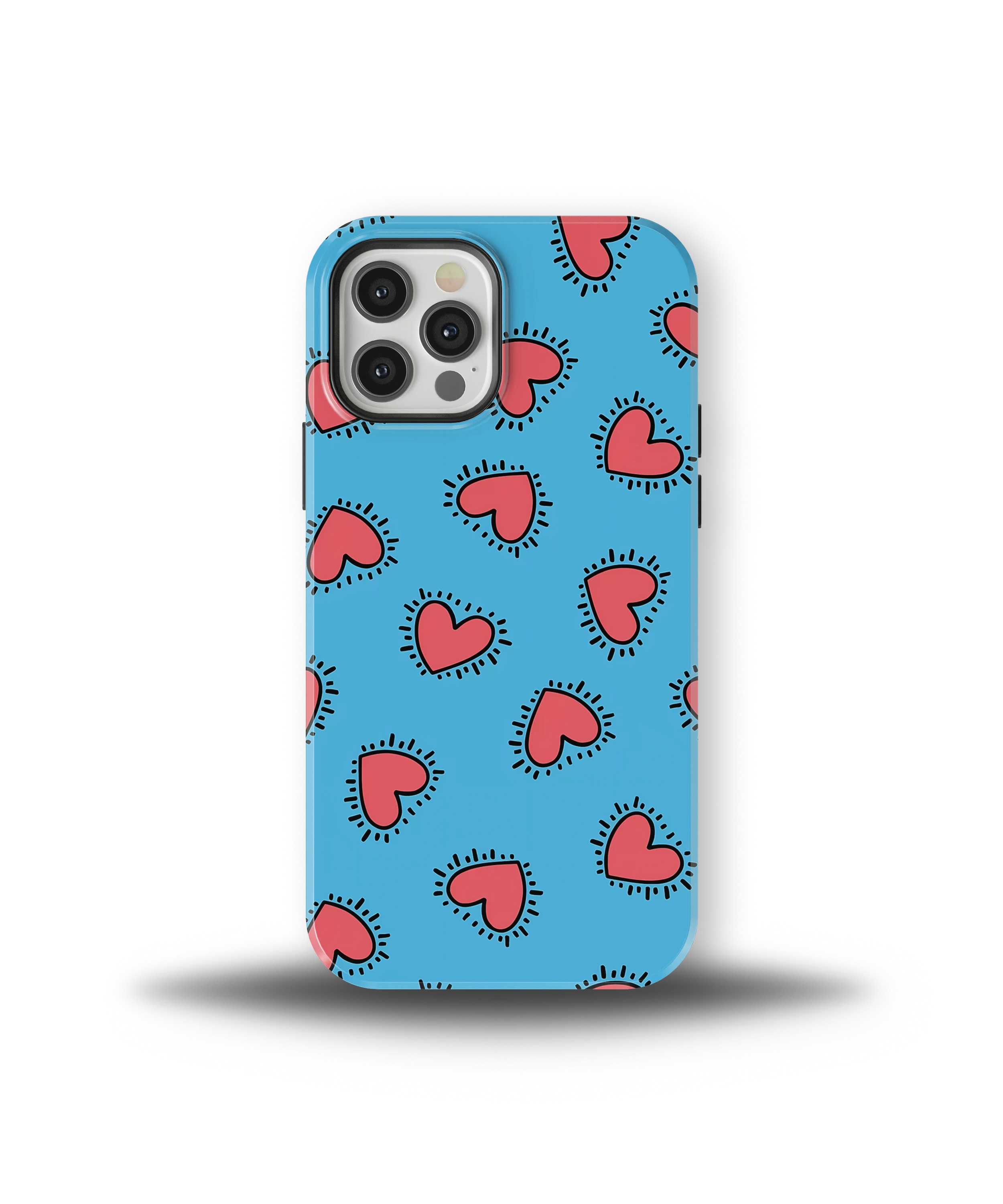 Blue Pop Hearts