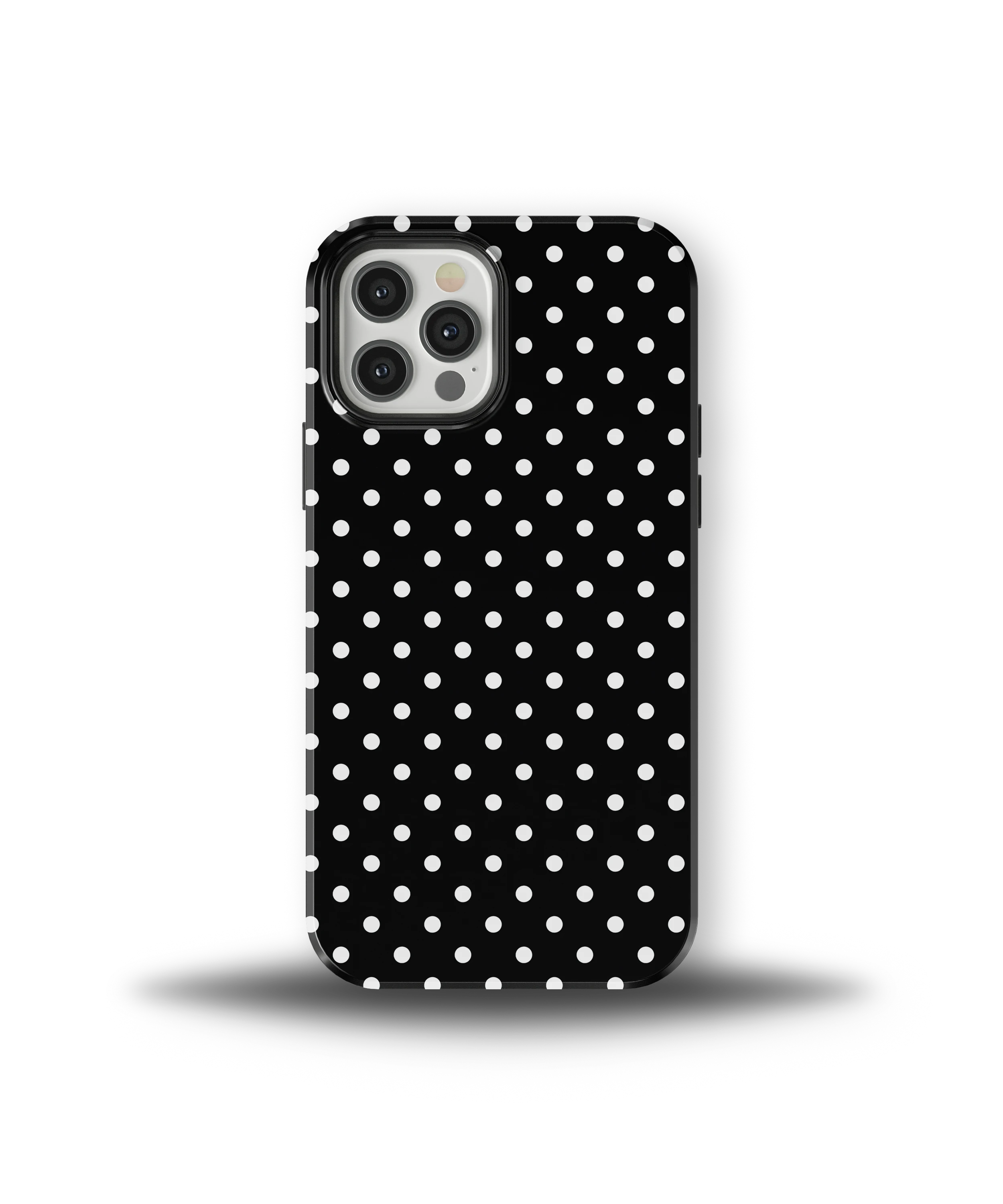 NOIR À POIS BLANCS