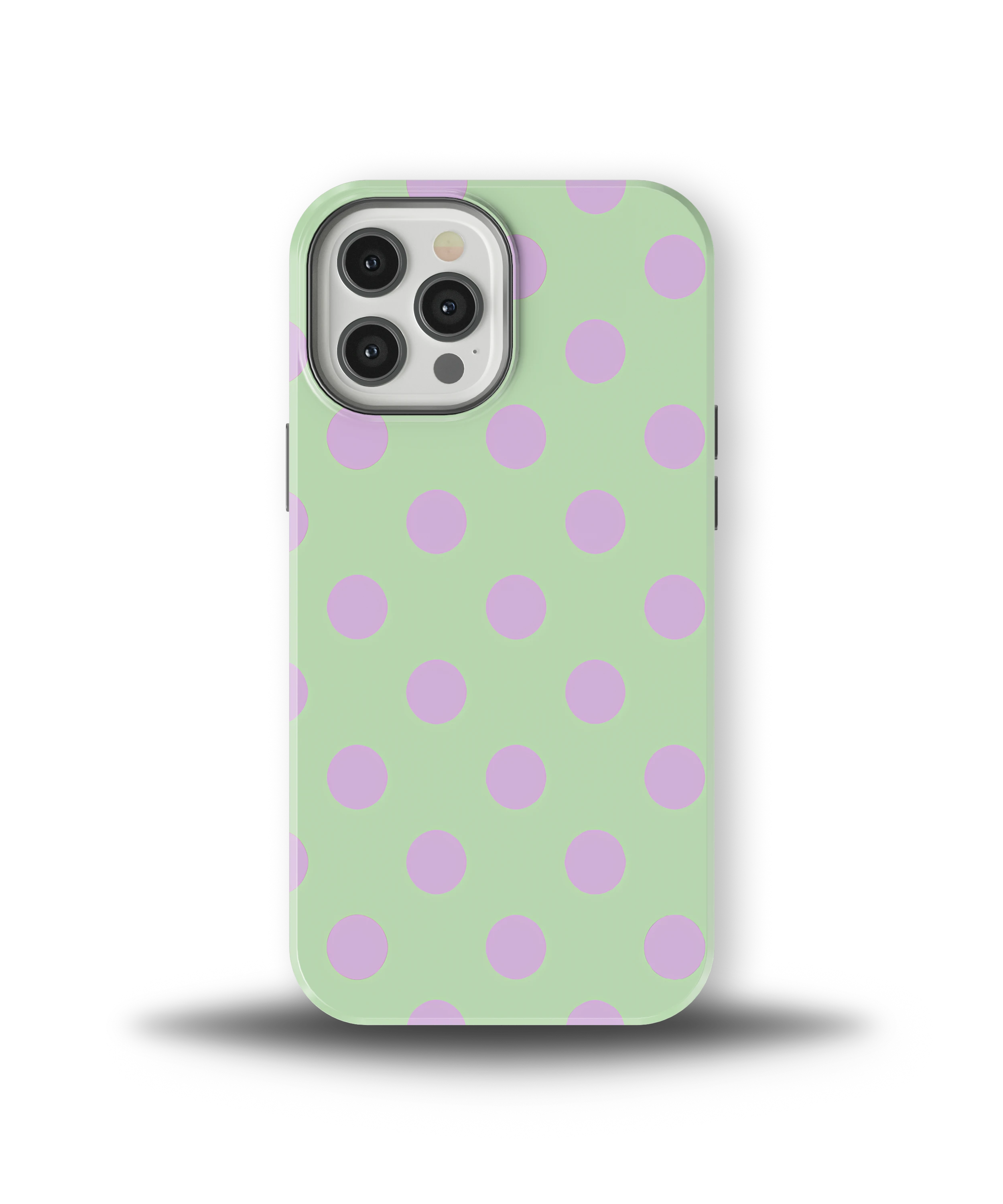 Mint Lavender Dots