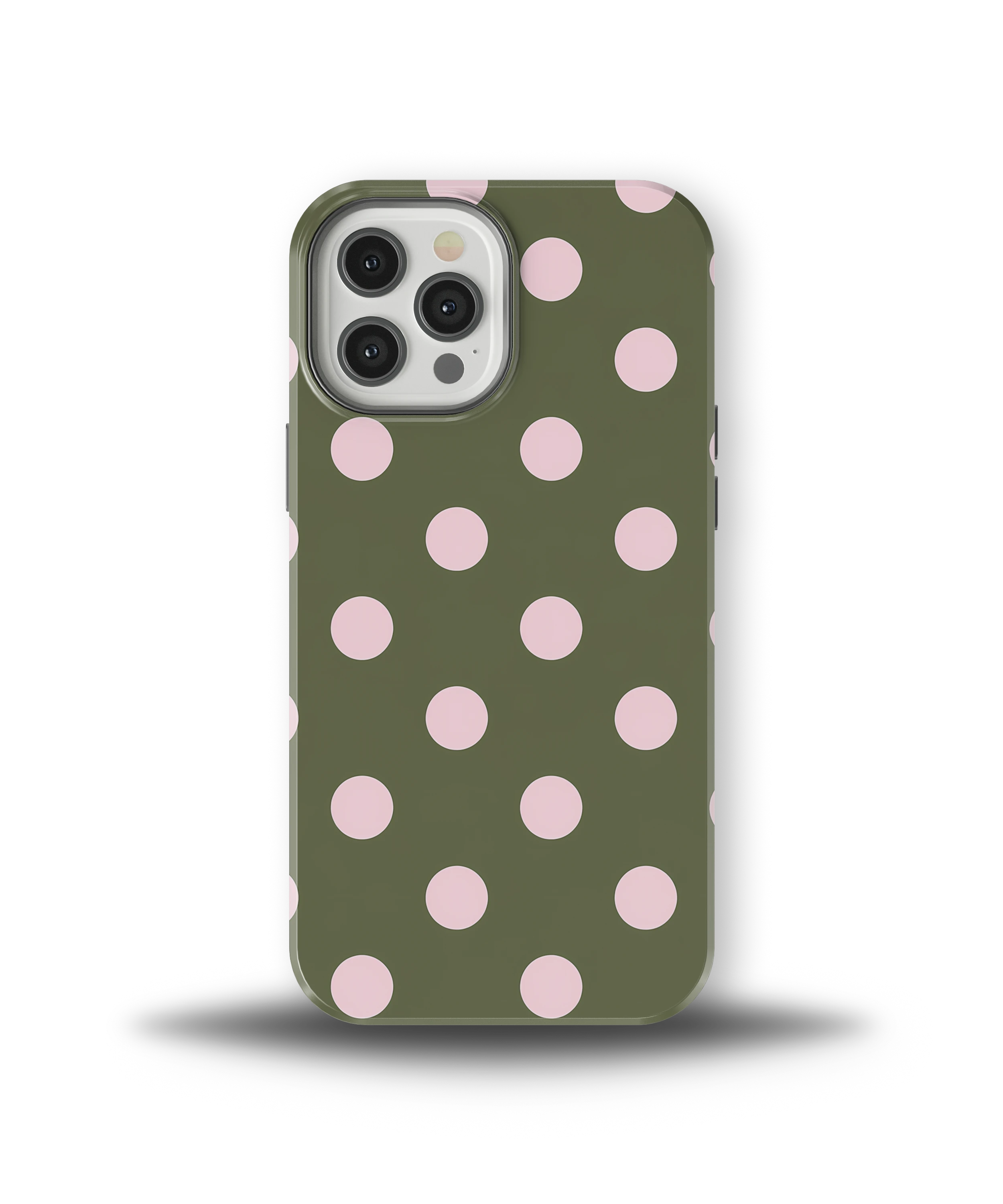 Olive Blush Dots
