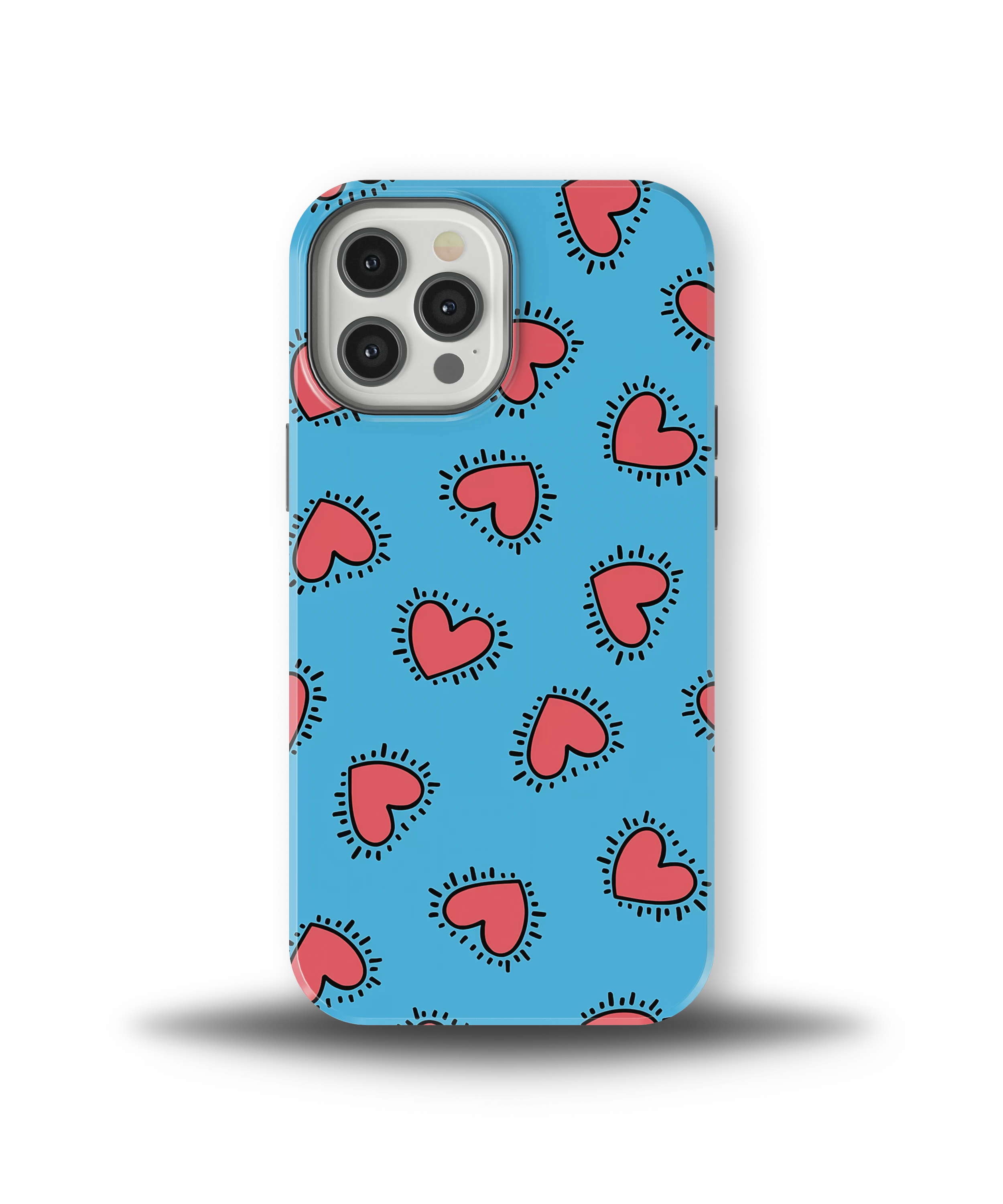 Blue Pop Hearts