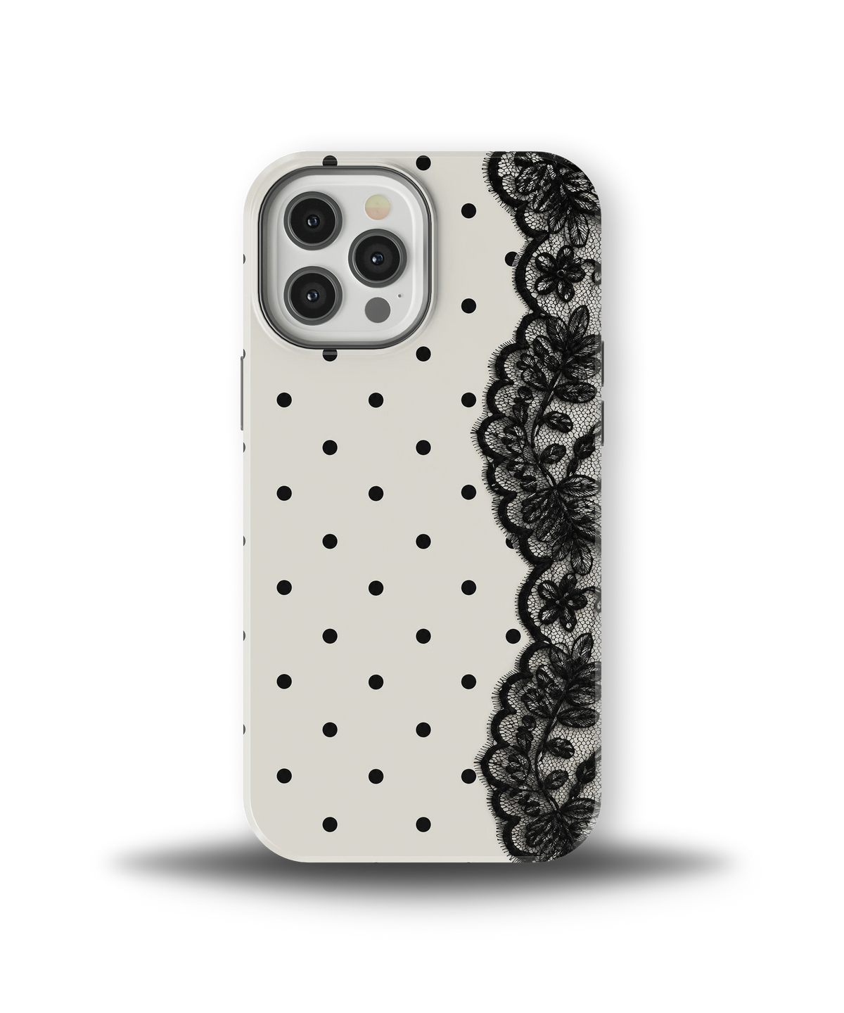 Polka Lace Noir