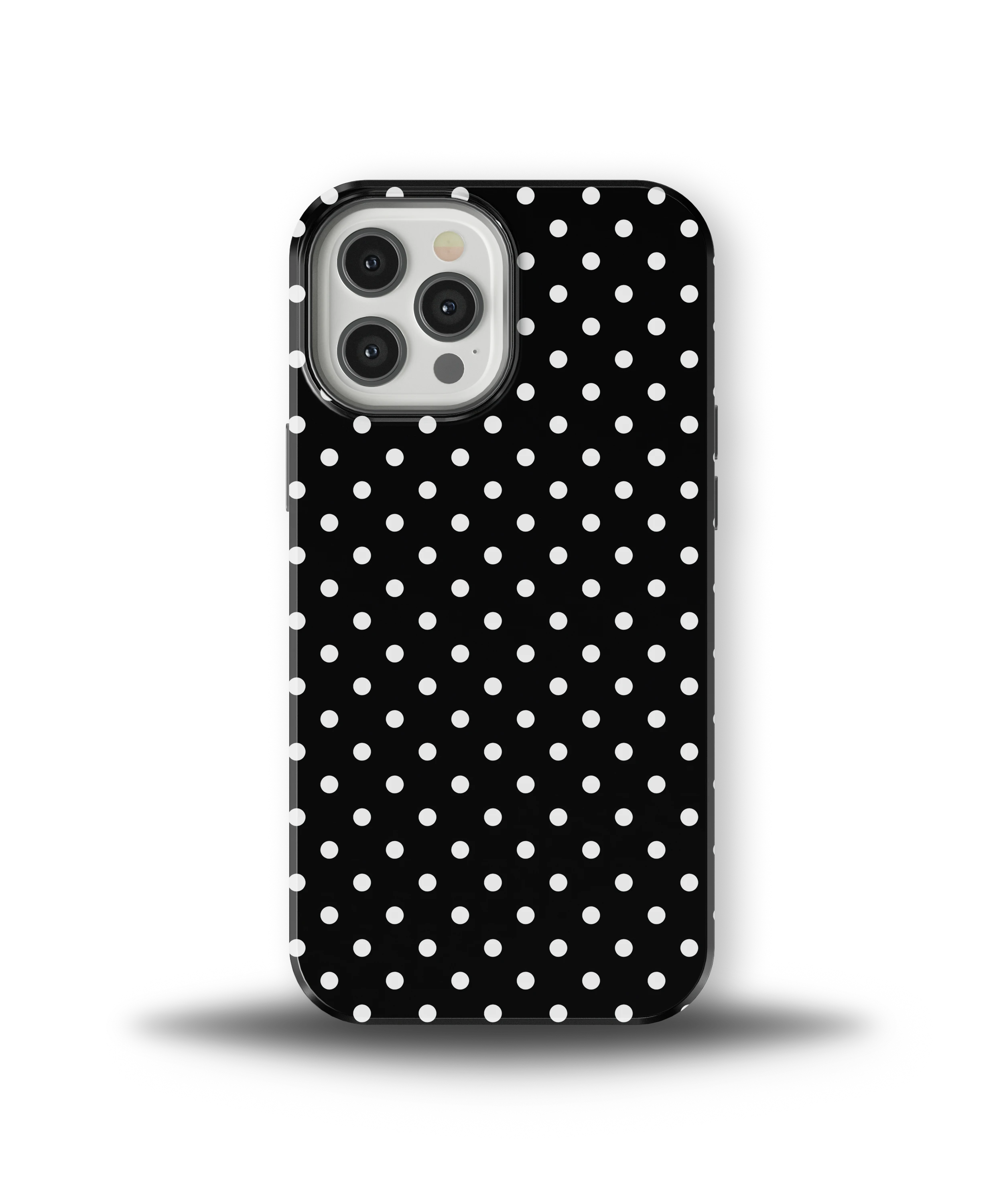 NOIR À POIS BLANCS