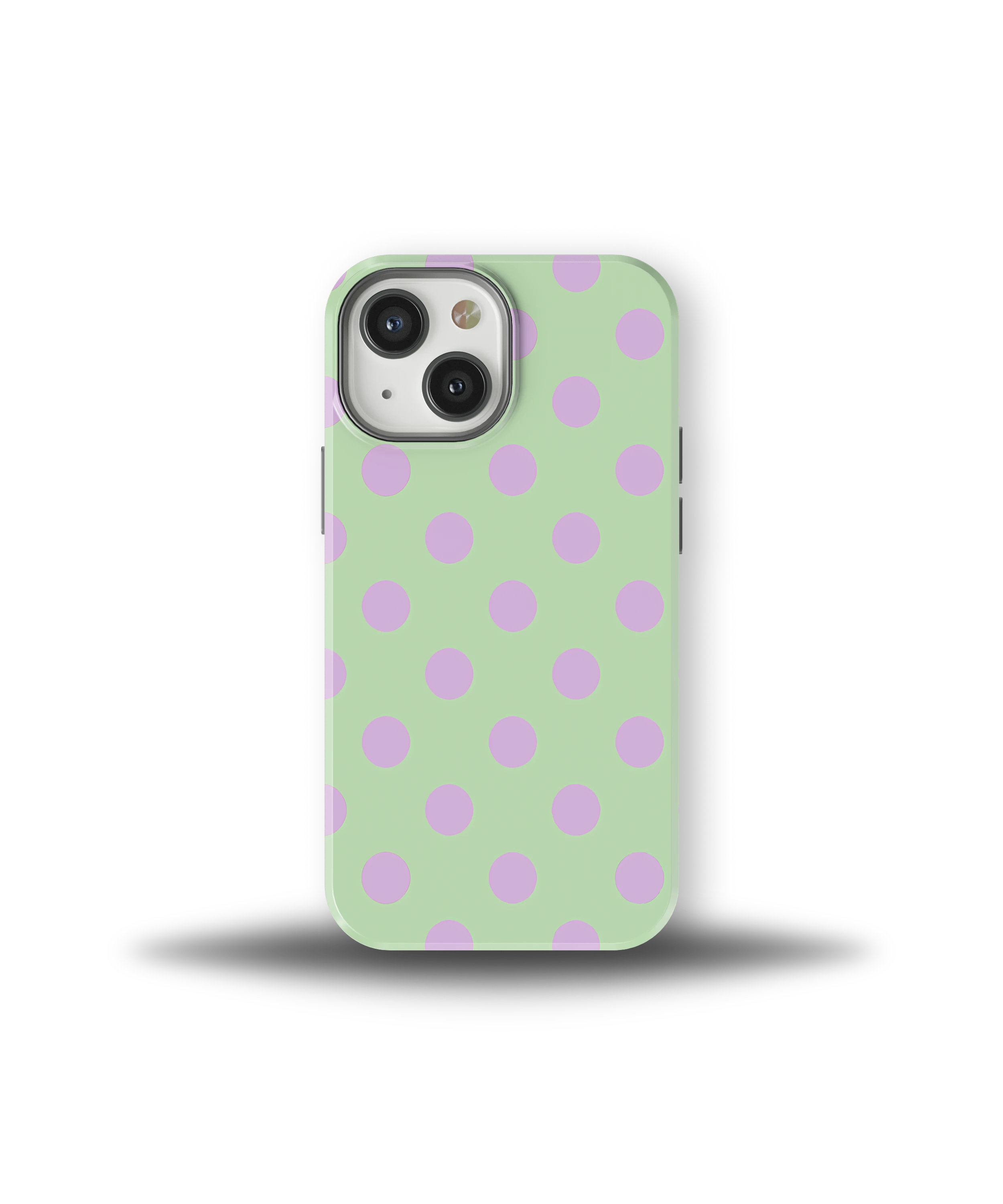Mint Lavender Dots
