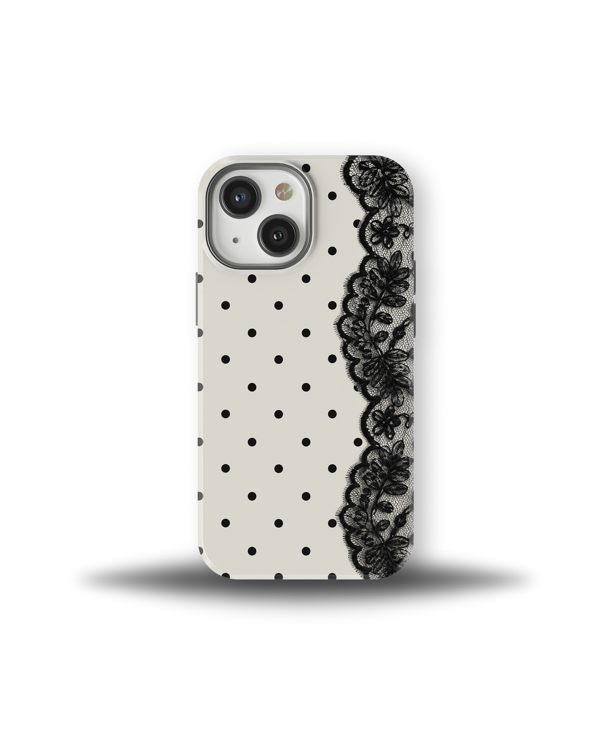 Polka Lace Noir