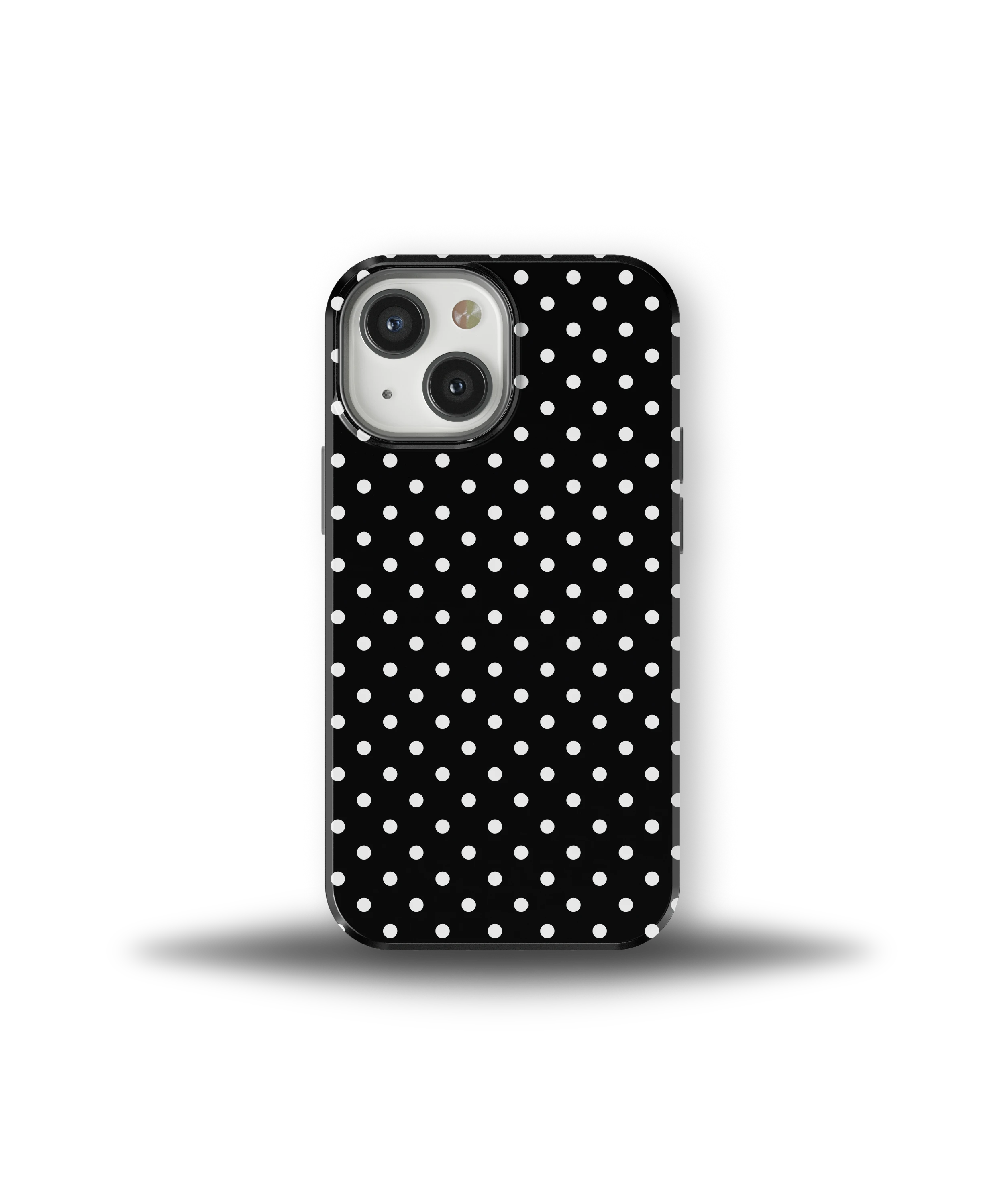 NOIR À POIS BLANCS