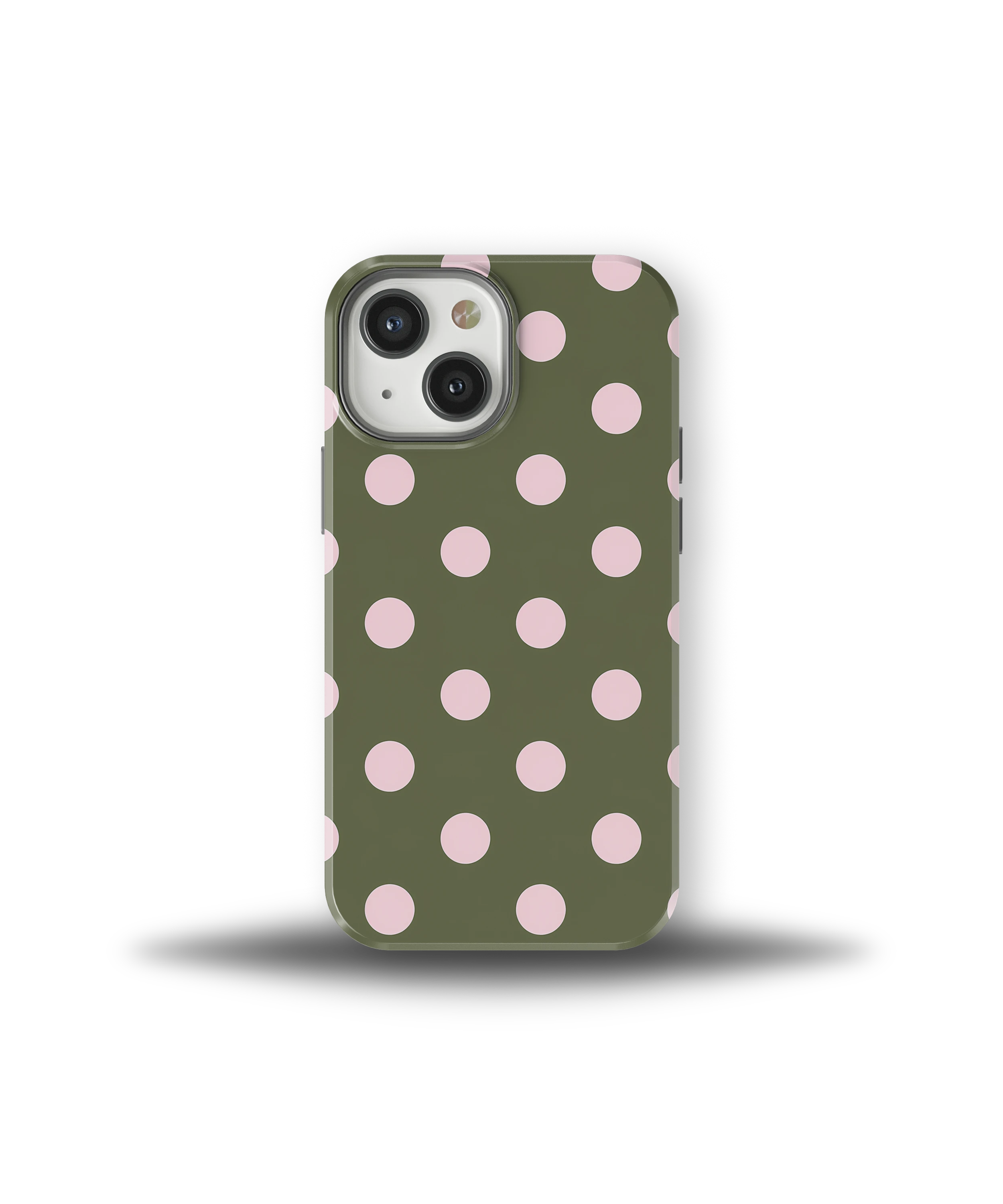 Olive Blush Dots