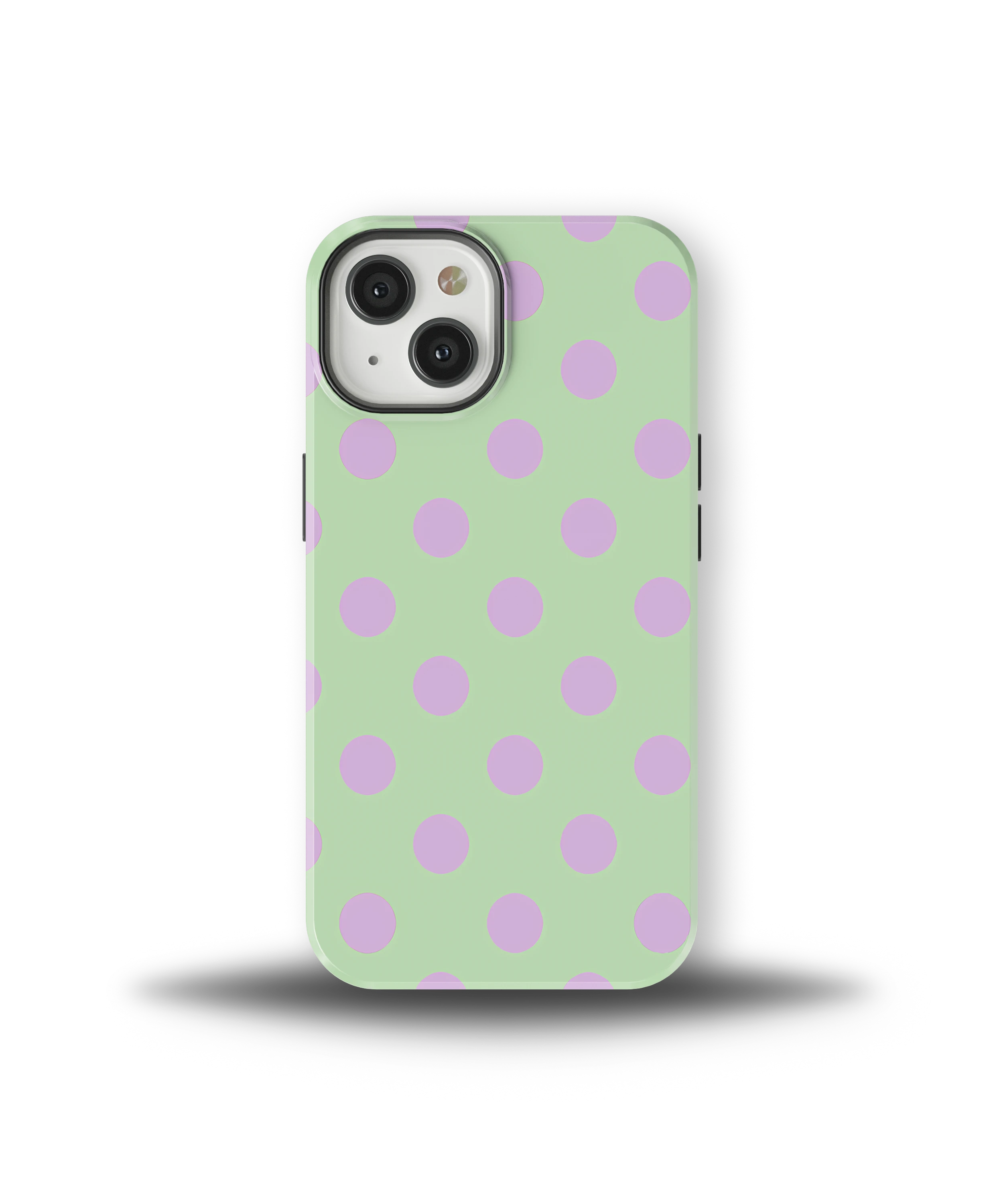 Mint Lavender Dots