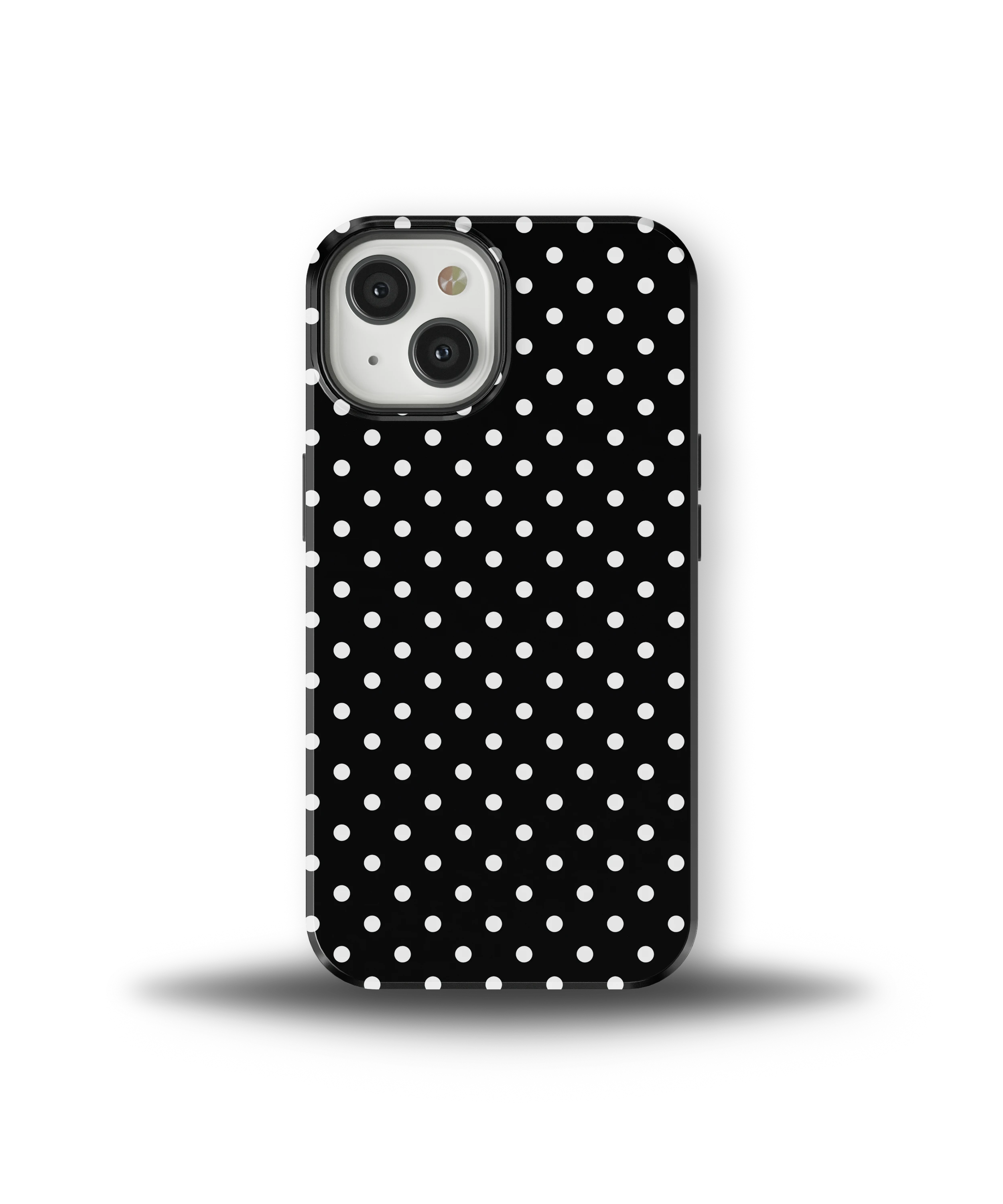 NOIR À POIS BLANCS