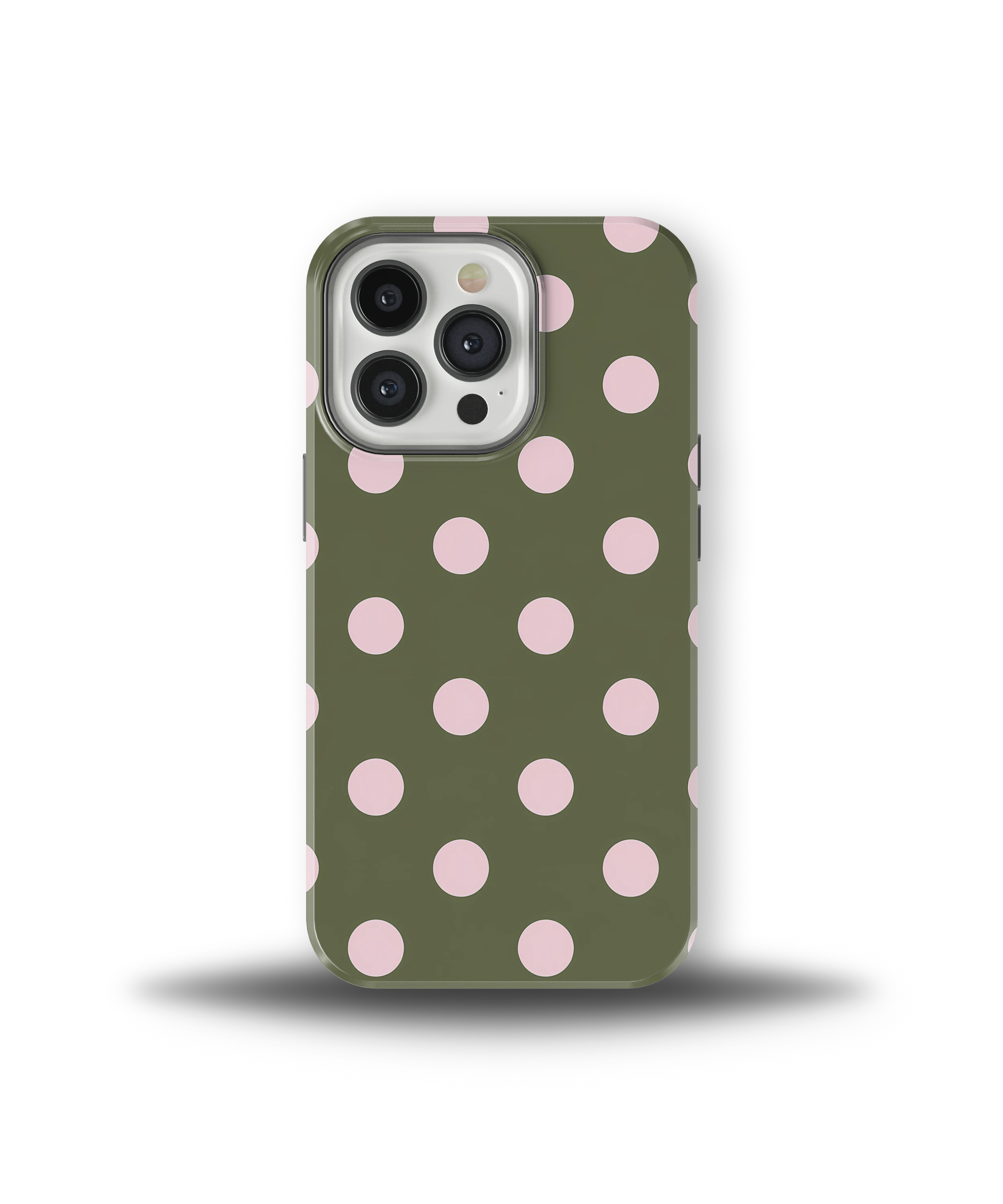 Olive Blush Dots