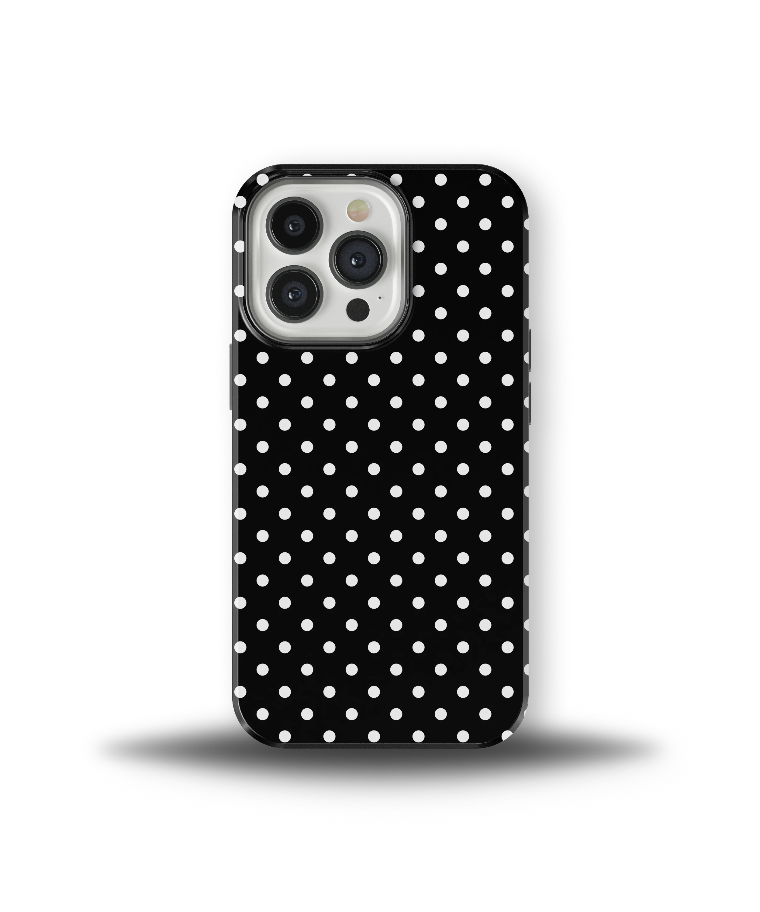 NOIR À POIS BLANCS