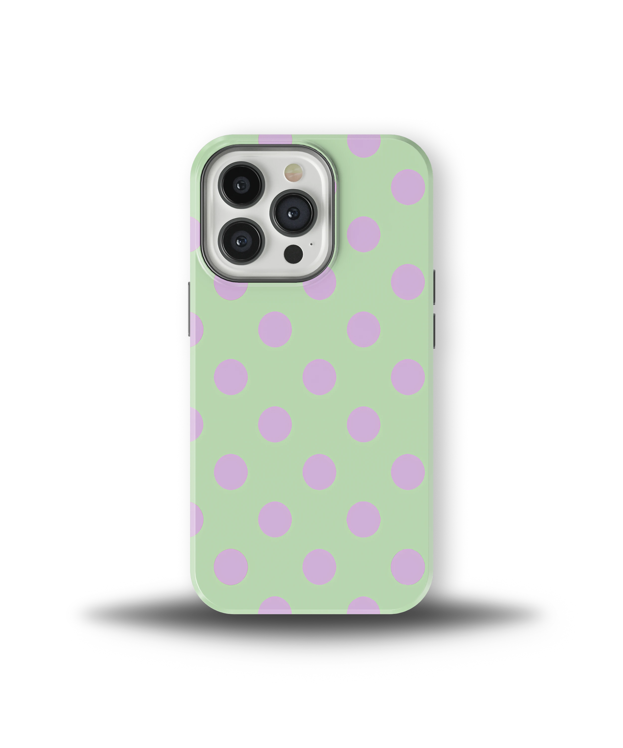 Mint Lavender Dots