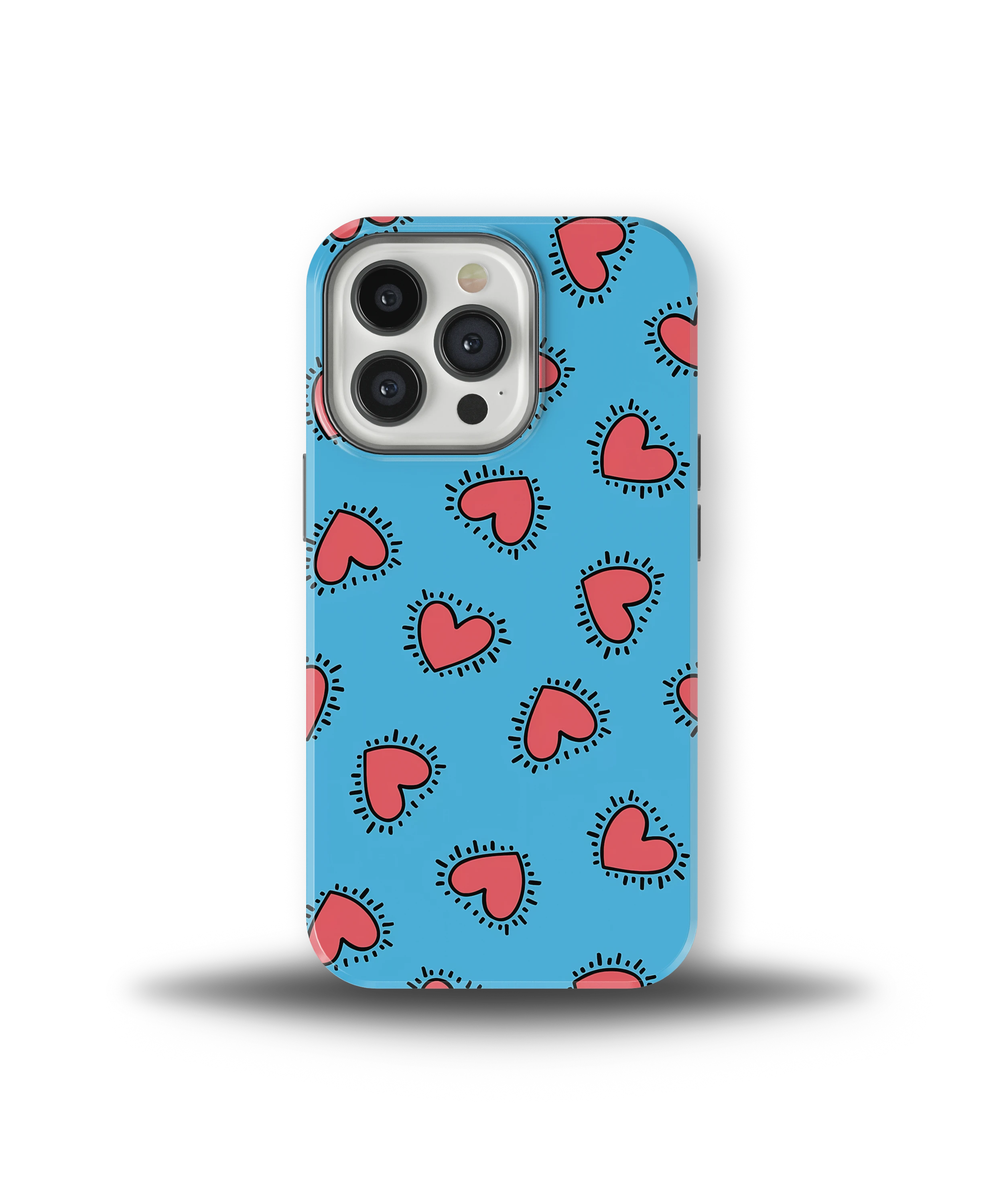 Blue Pop Hearts