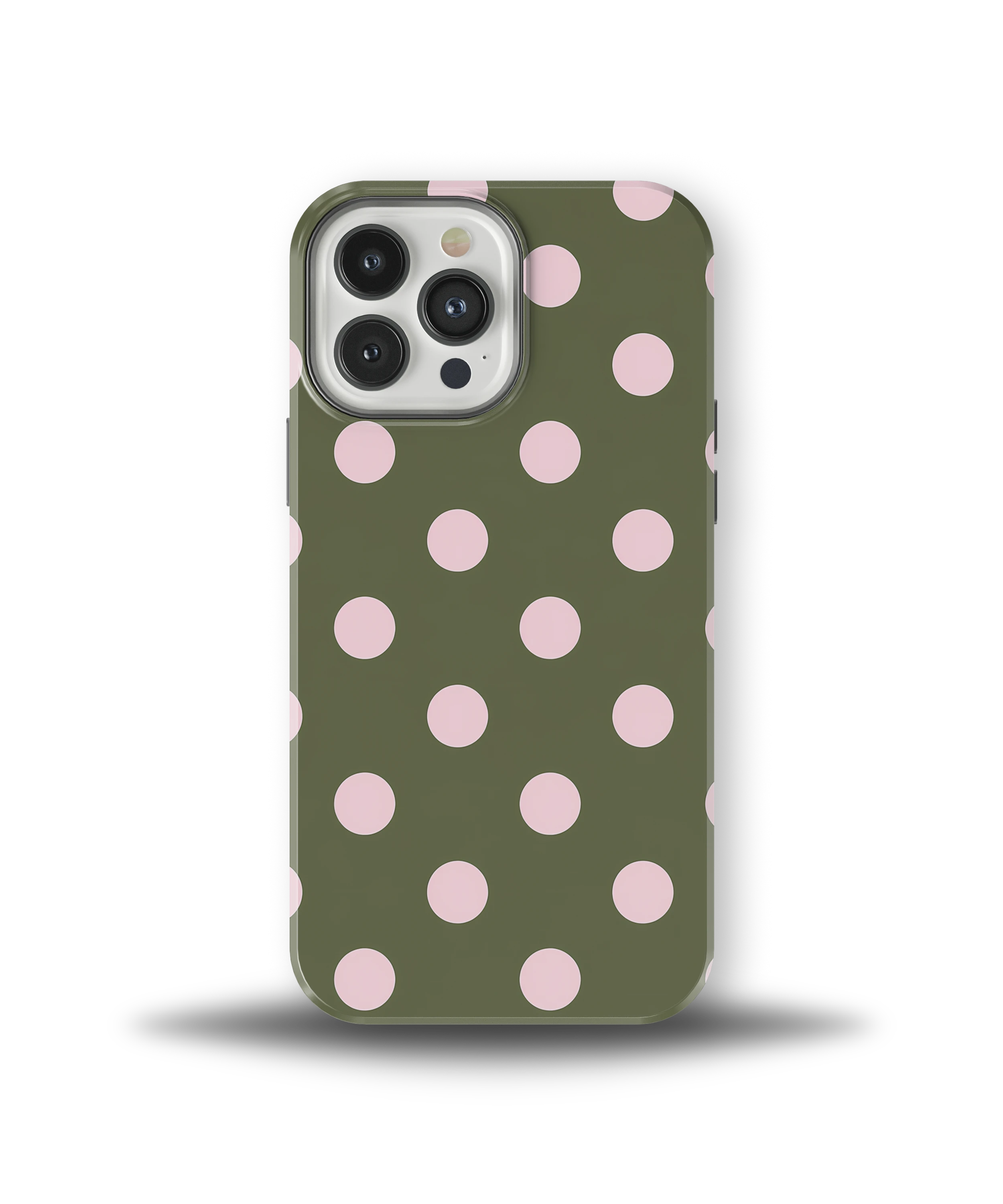 Olive Blush Dots