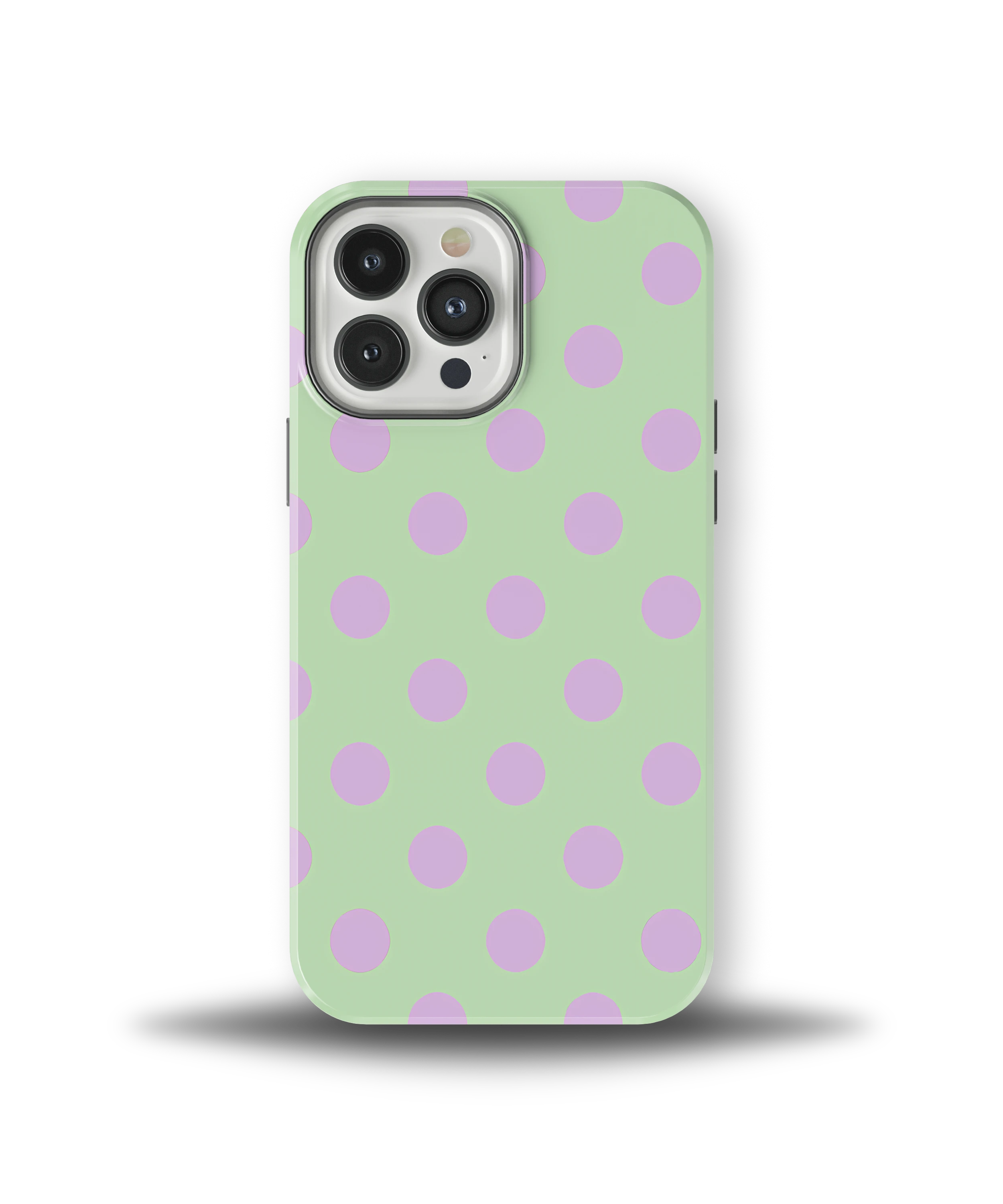 Mint Lavender Dots