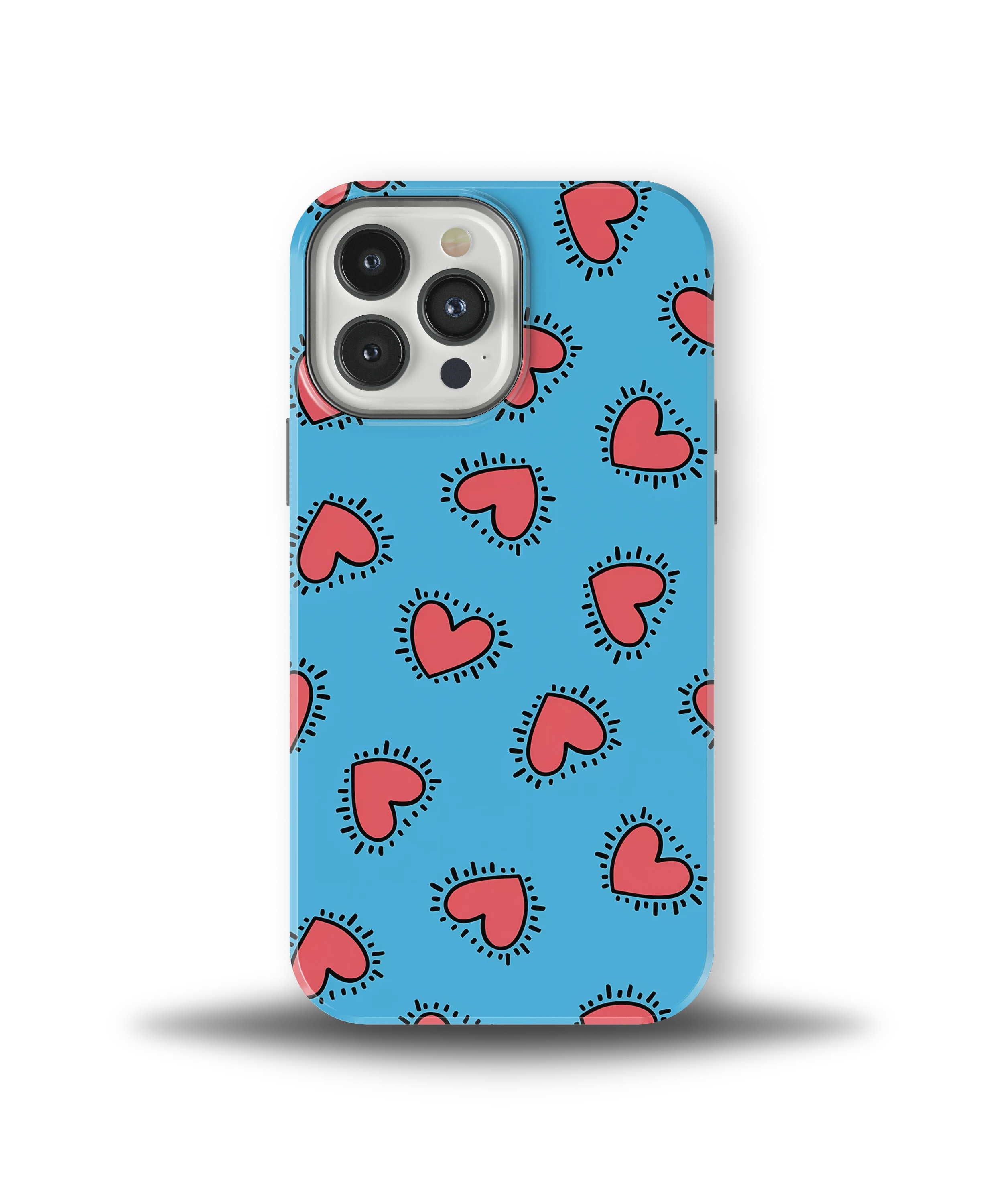 Blue Pop Hearts