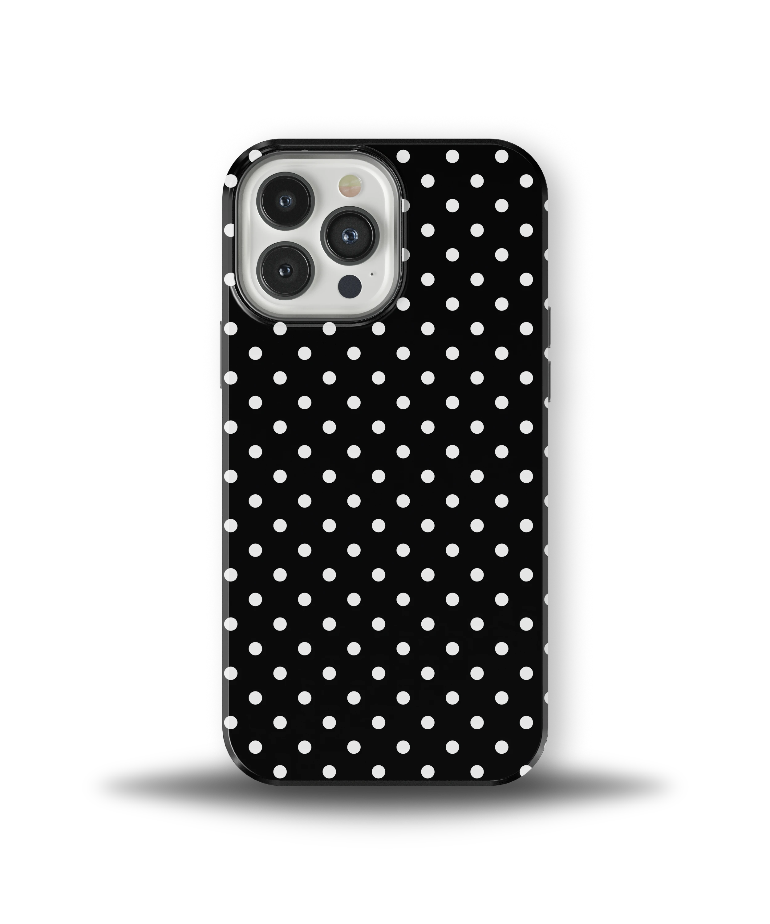 NOIR À POIS BLANCS