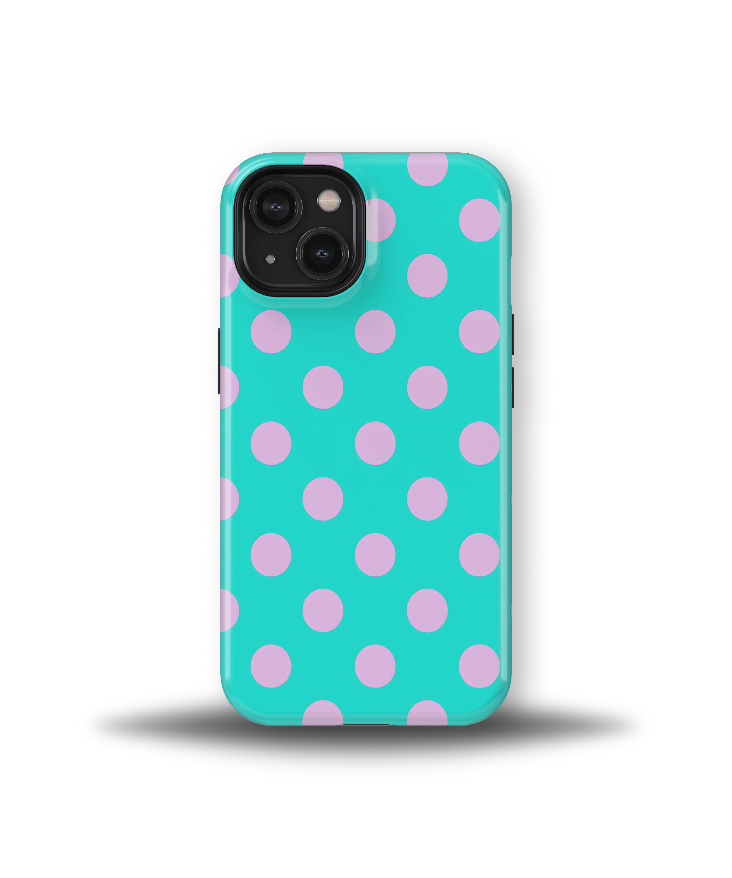 Lagoon Lavender Dots
