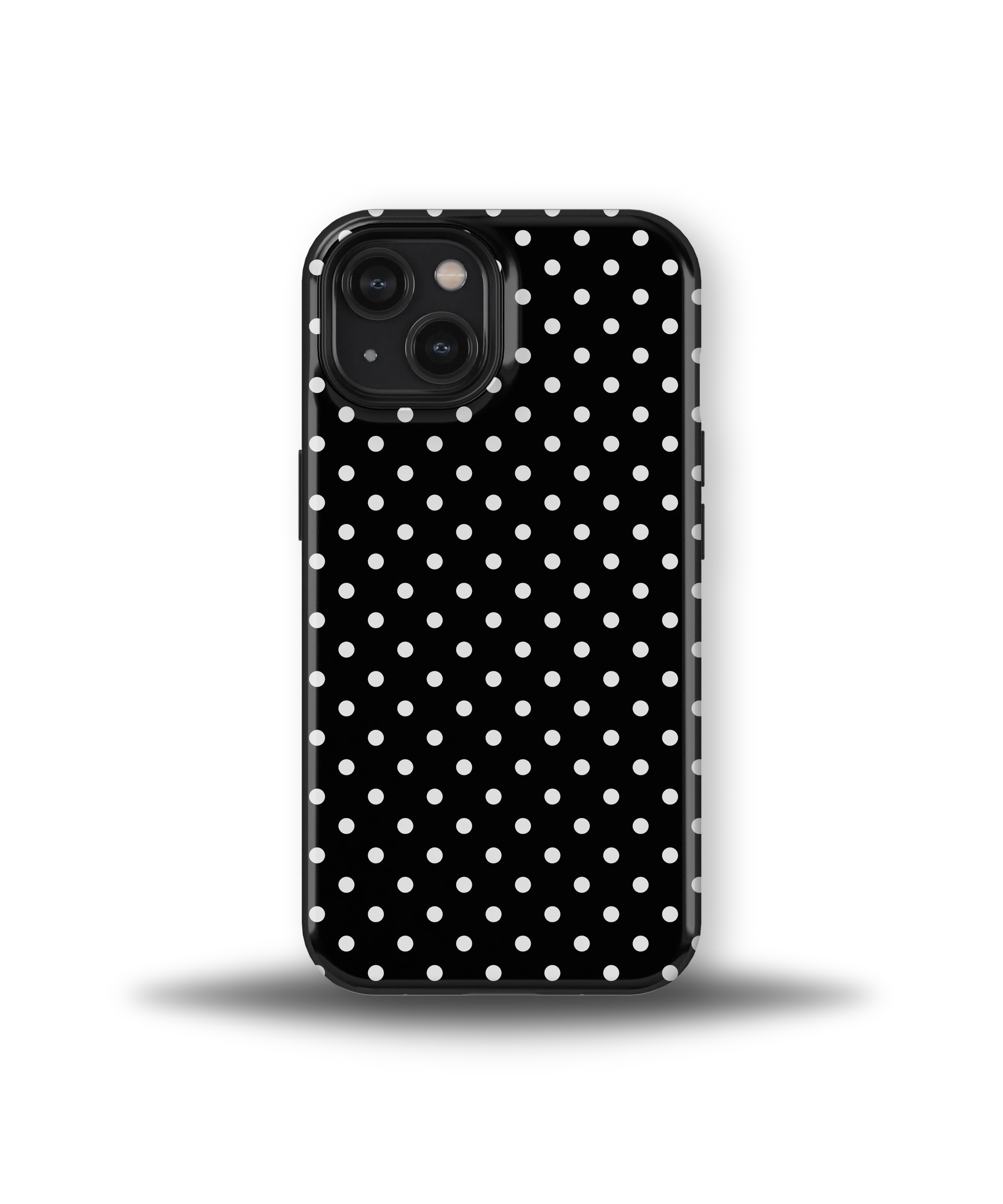 NOIR À POIS BLANCS