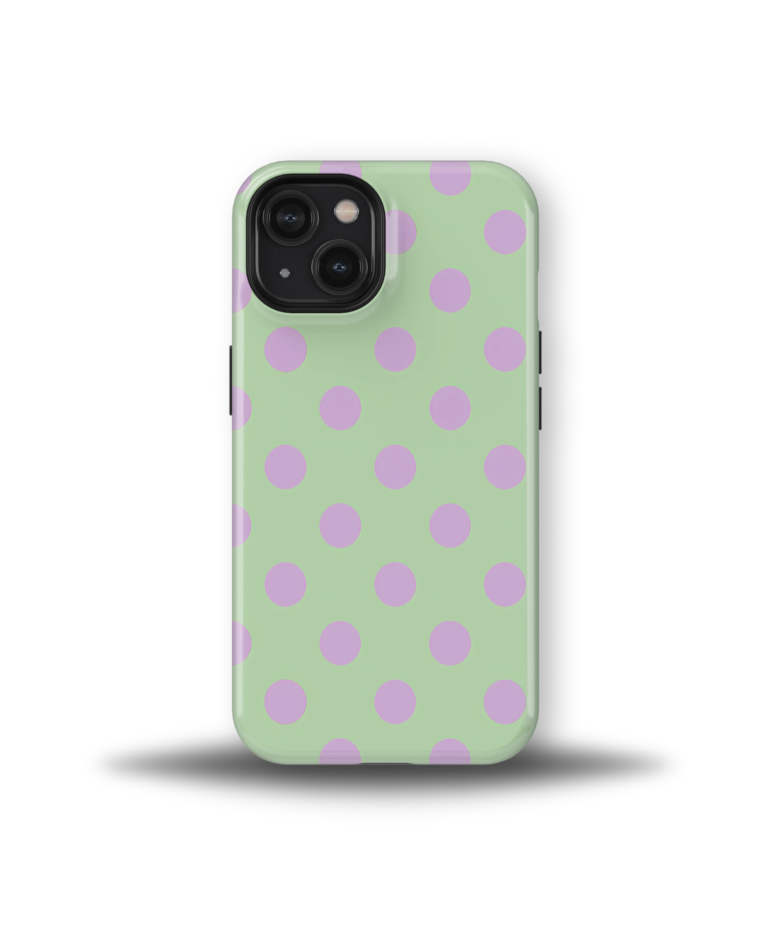 Mint Lavender Dots