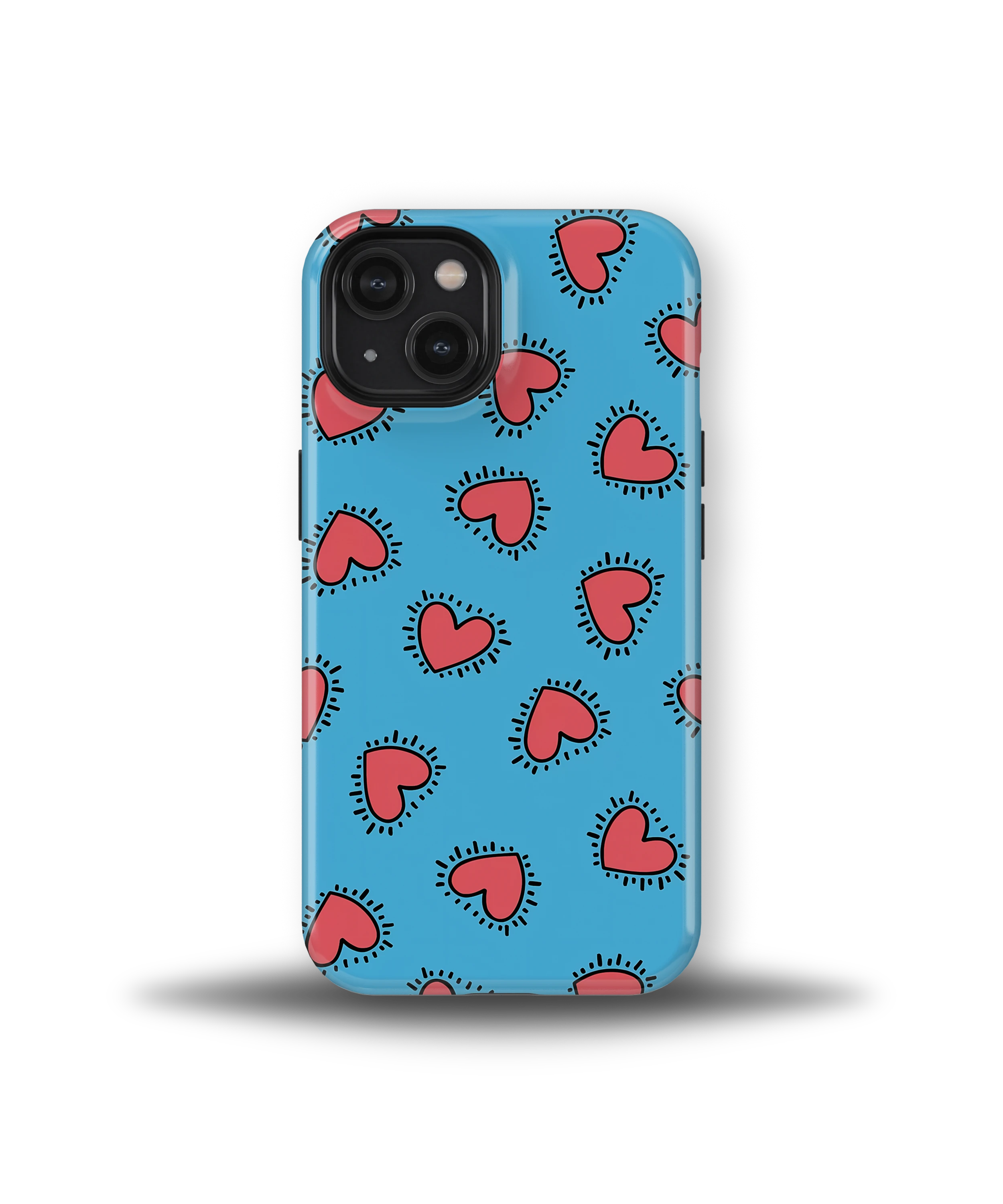 Blue Pop Hearts