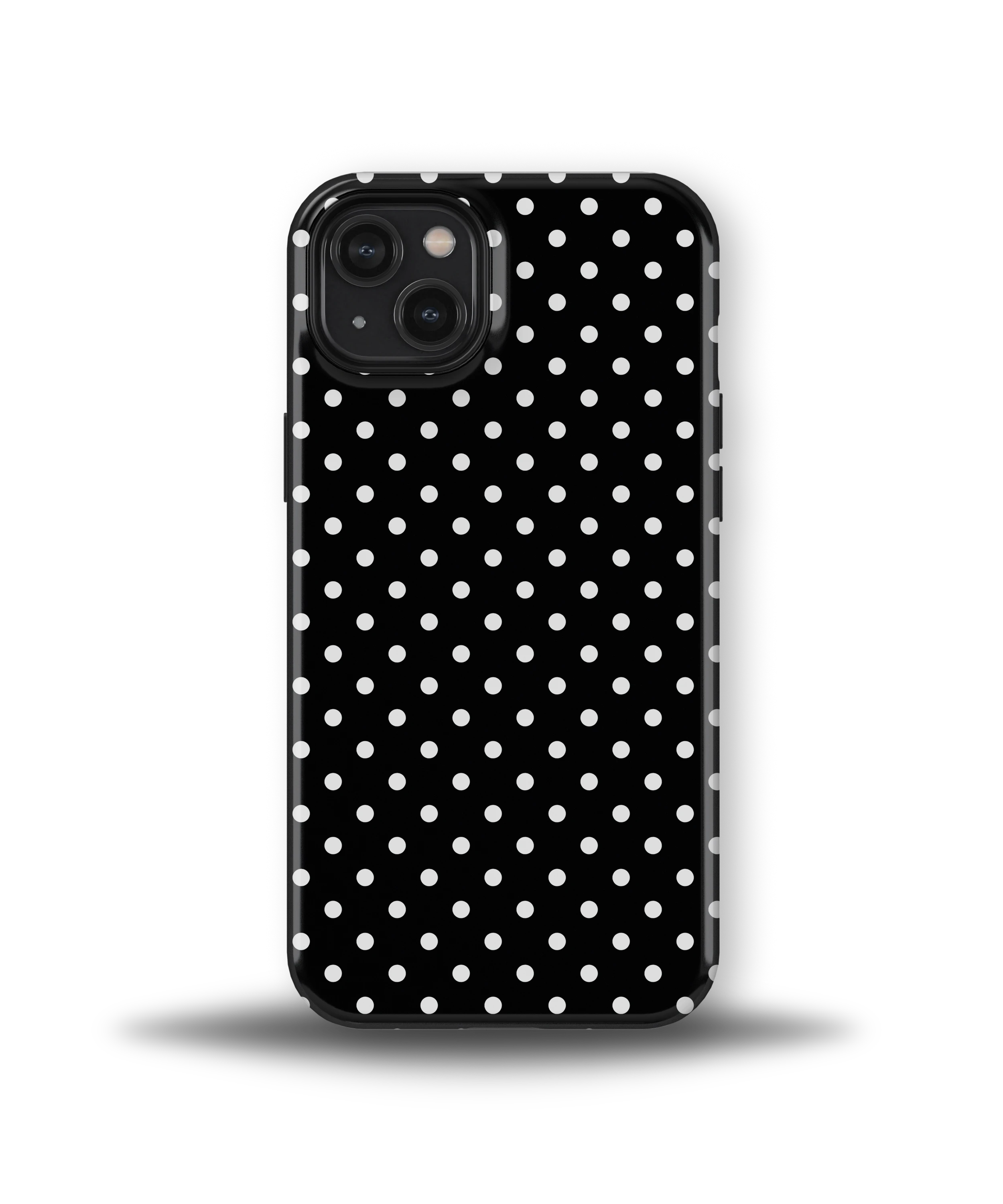NOIR À POIS BLANCS