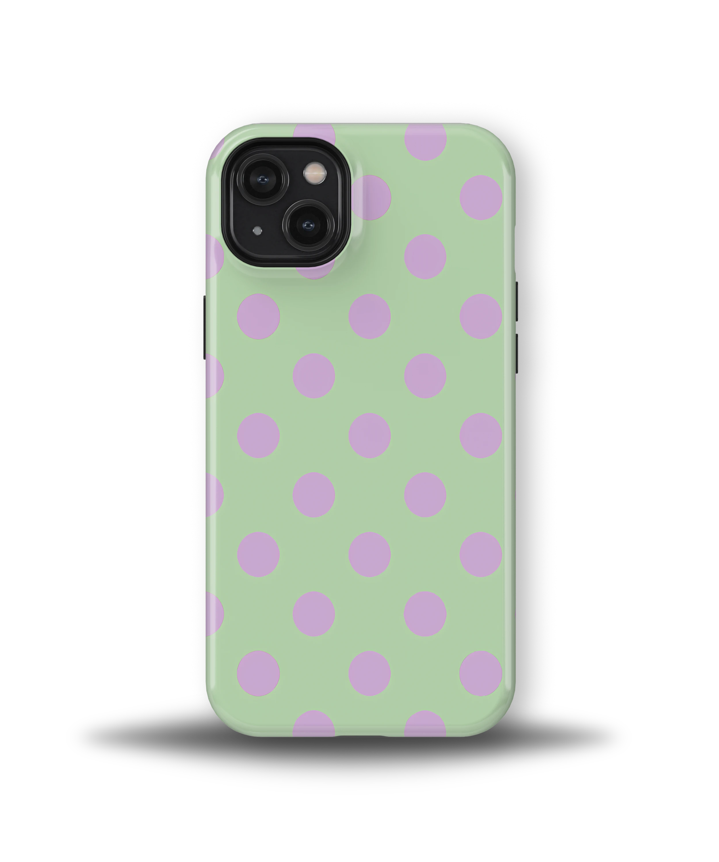 Mint Lavender Dots