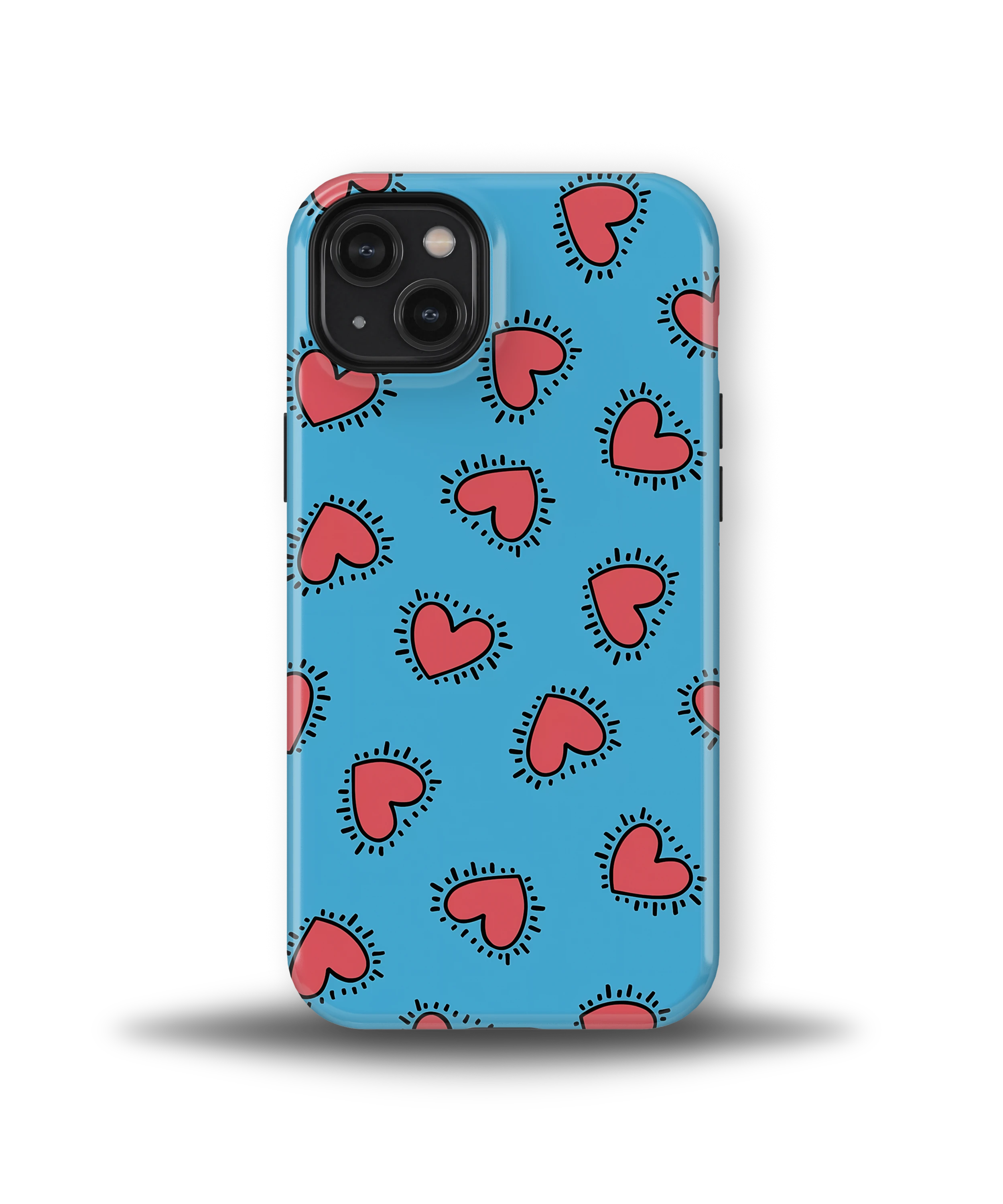 Blue Pop Hearts
