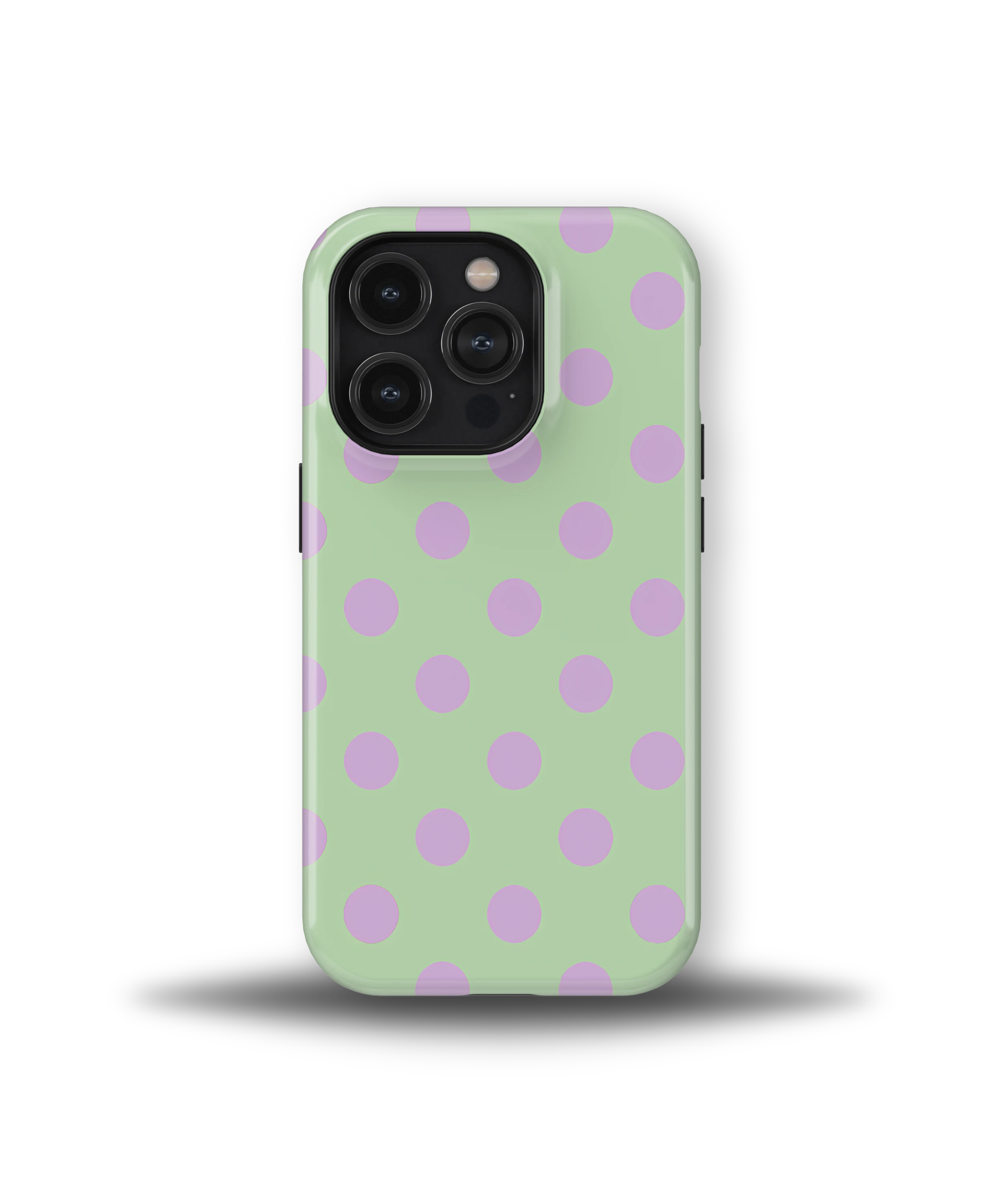Mint Lavender Dots