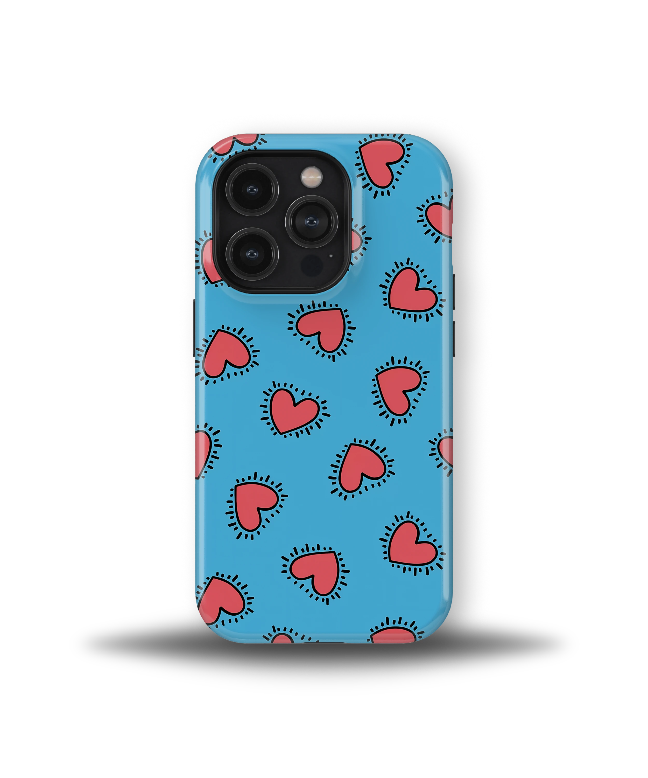 Blue Pop Hearts