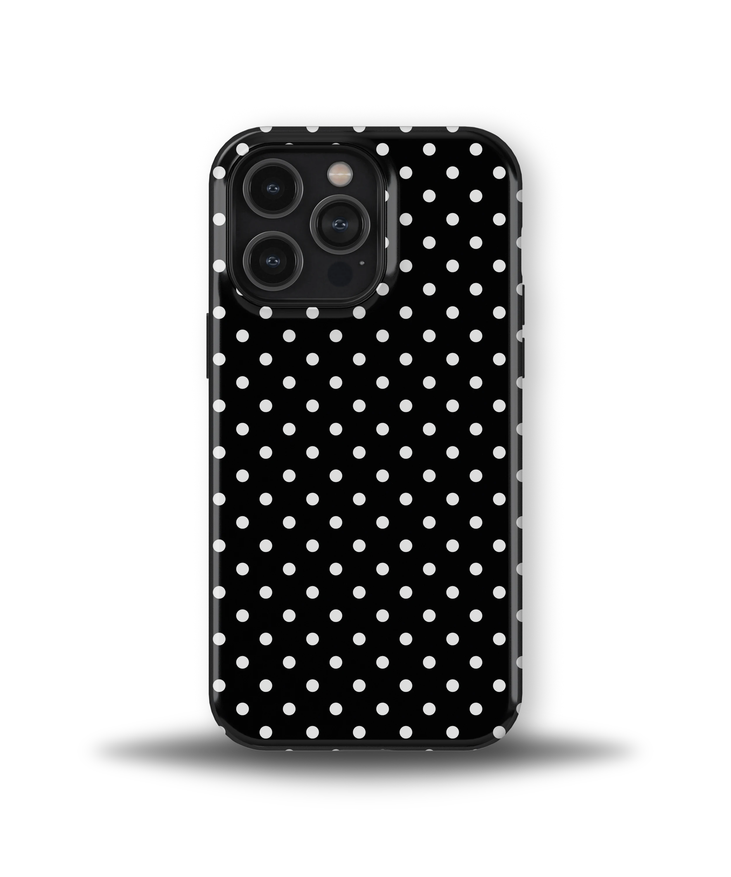 NOIR À POIS BLANCS