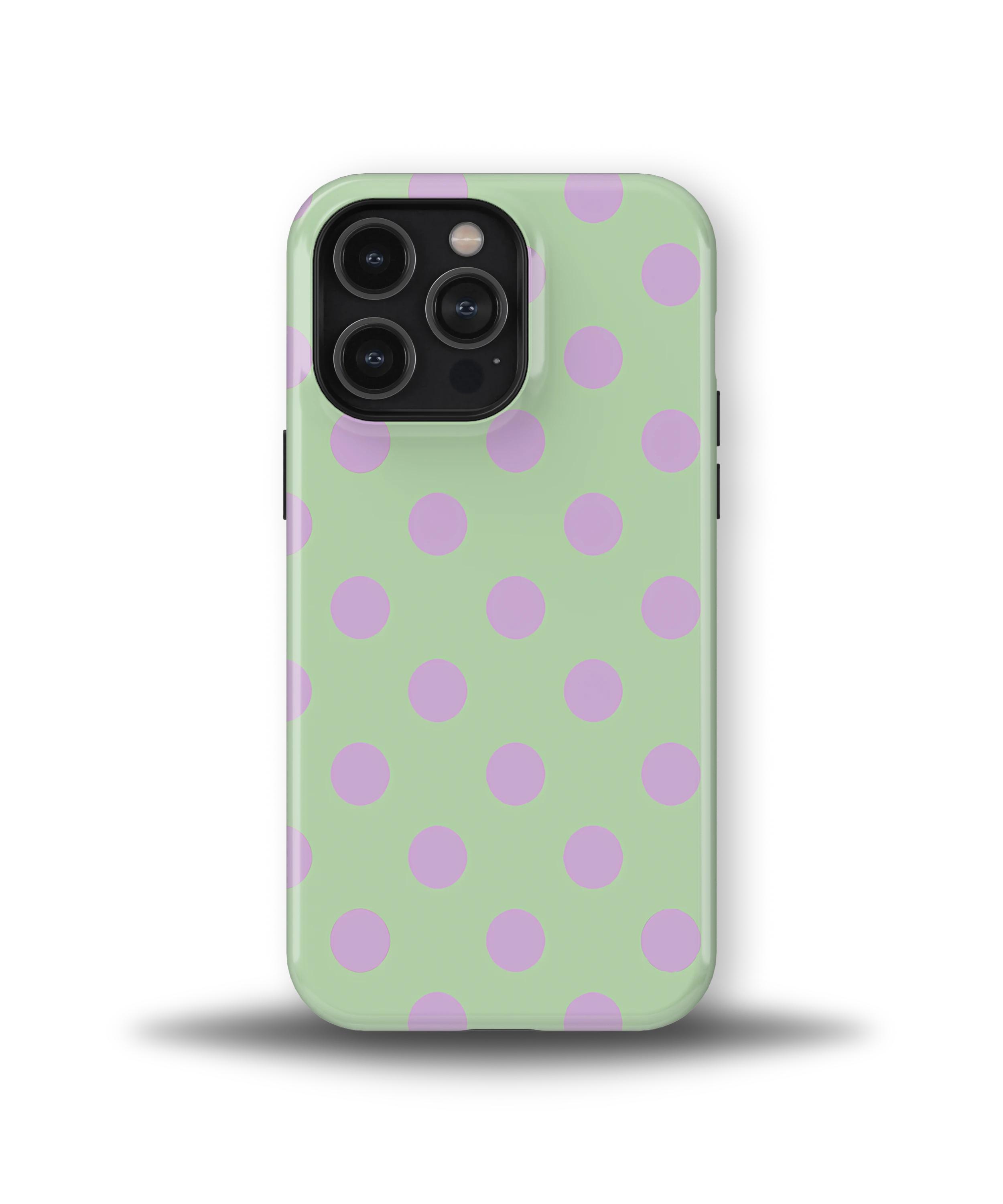 Mint Lavender Dots