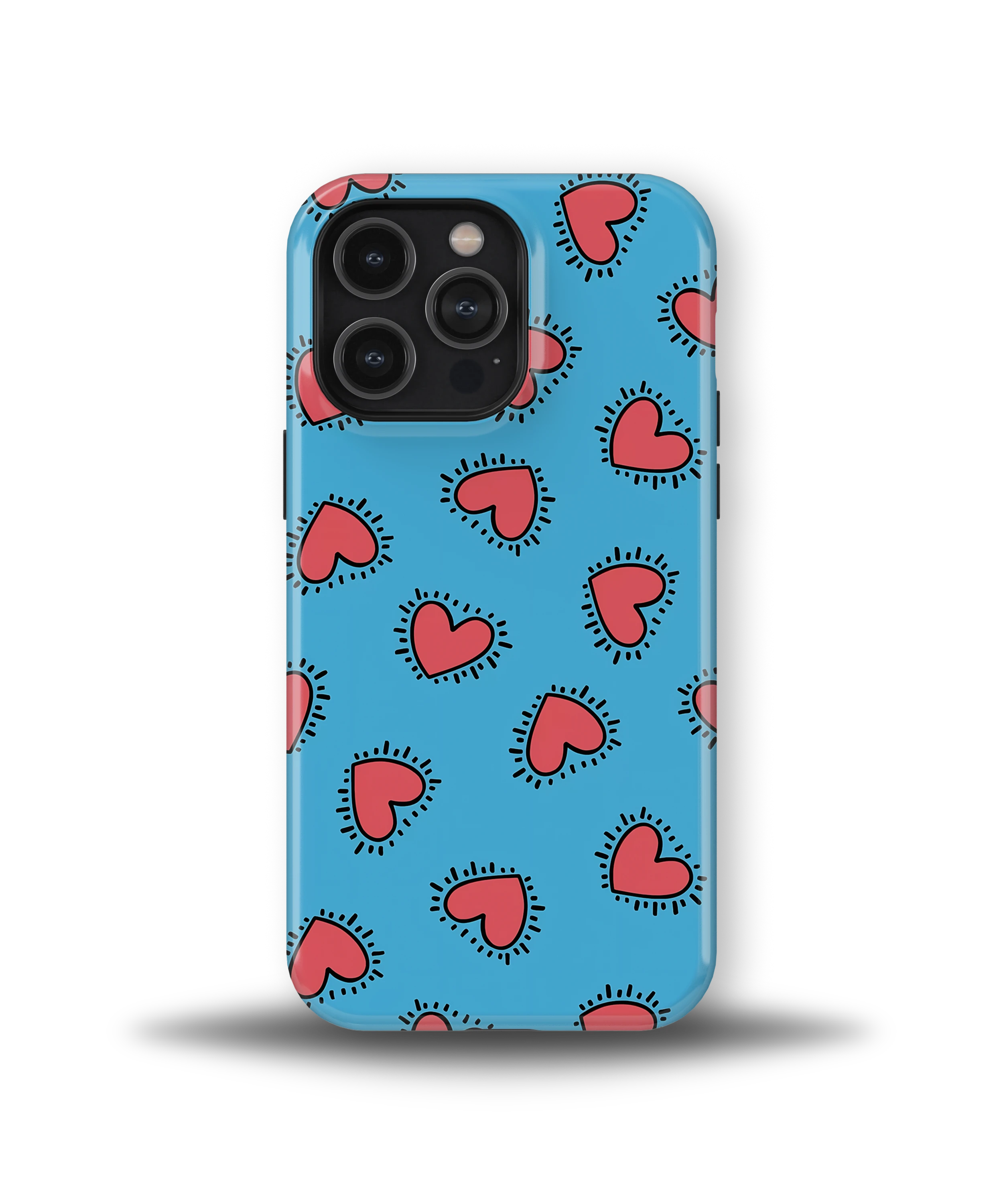 Blue Pop Hearts