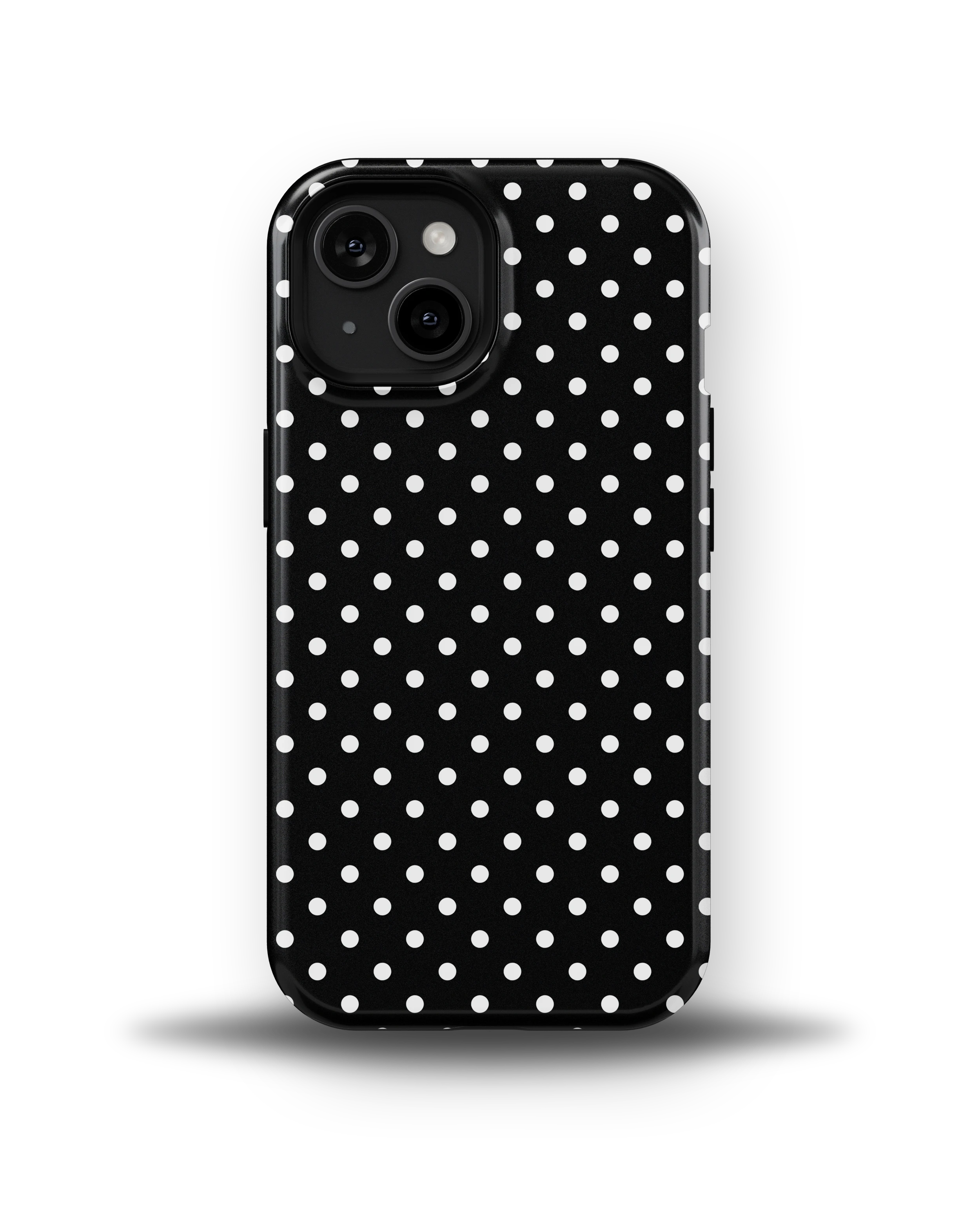 NOIR À POIS BLANCS