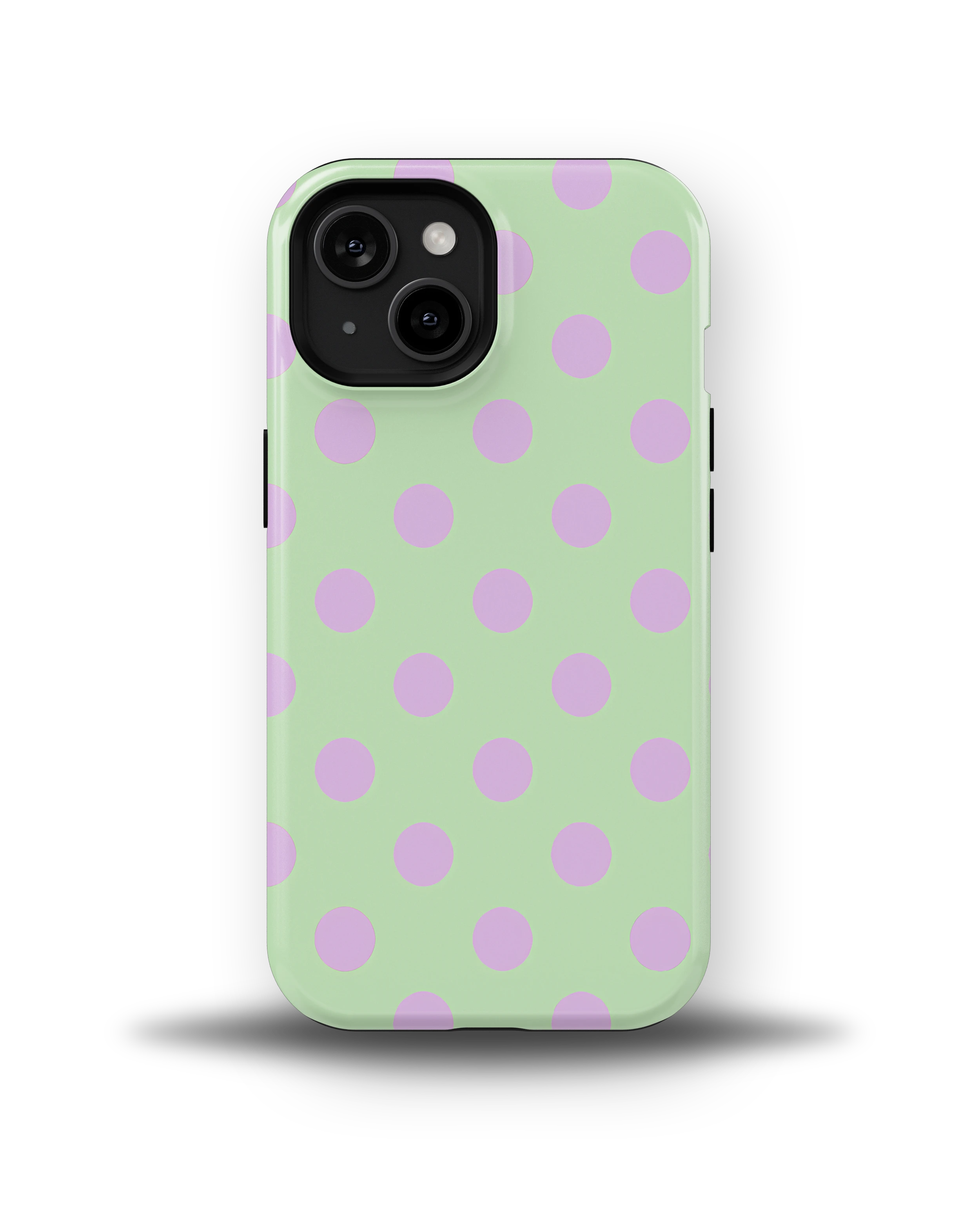 Mint Lavender Dots