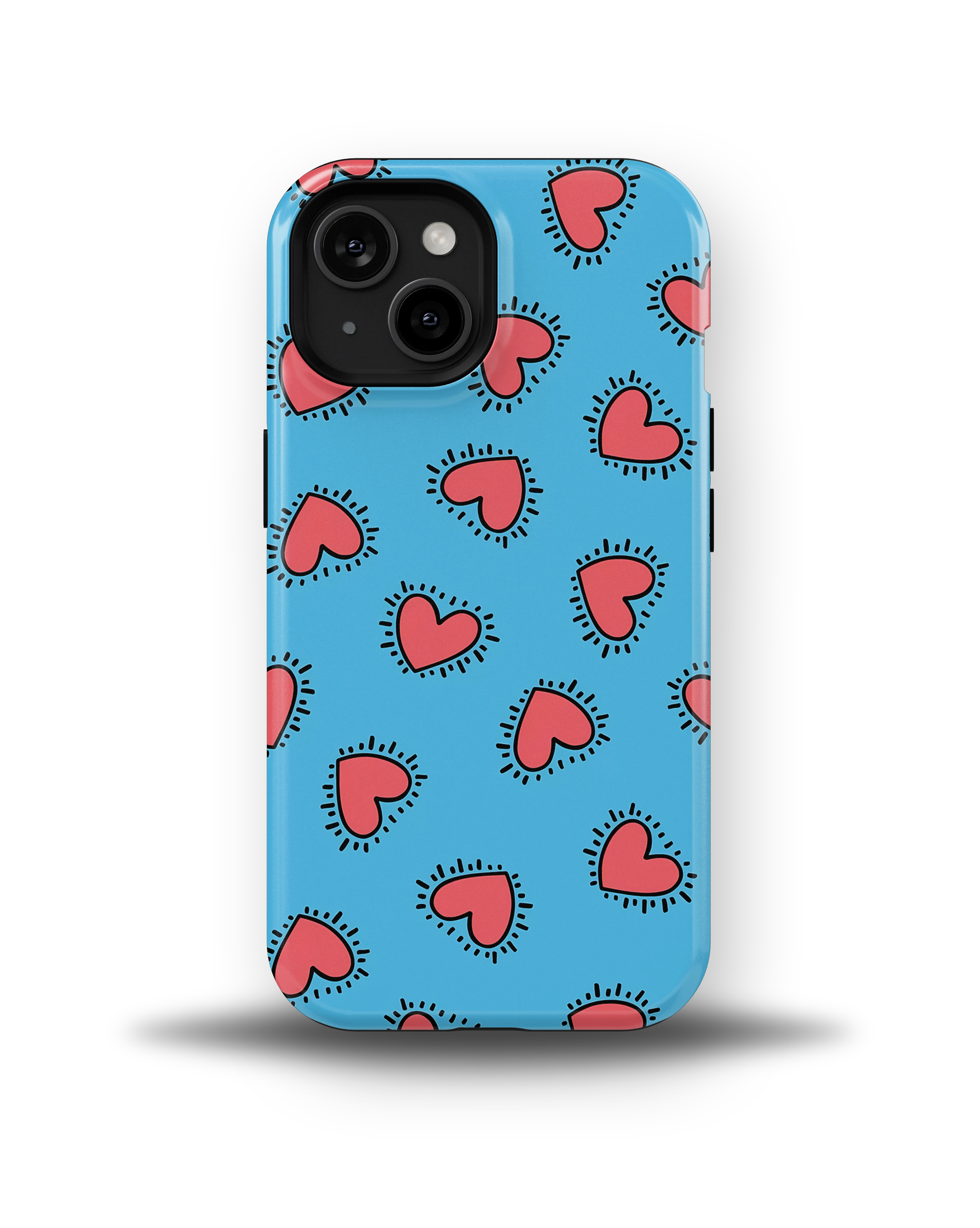 Blue Pop Hearts