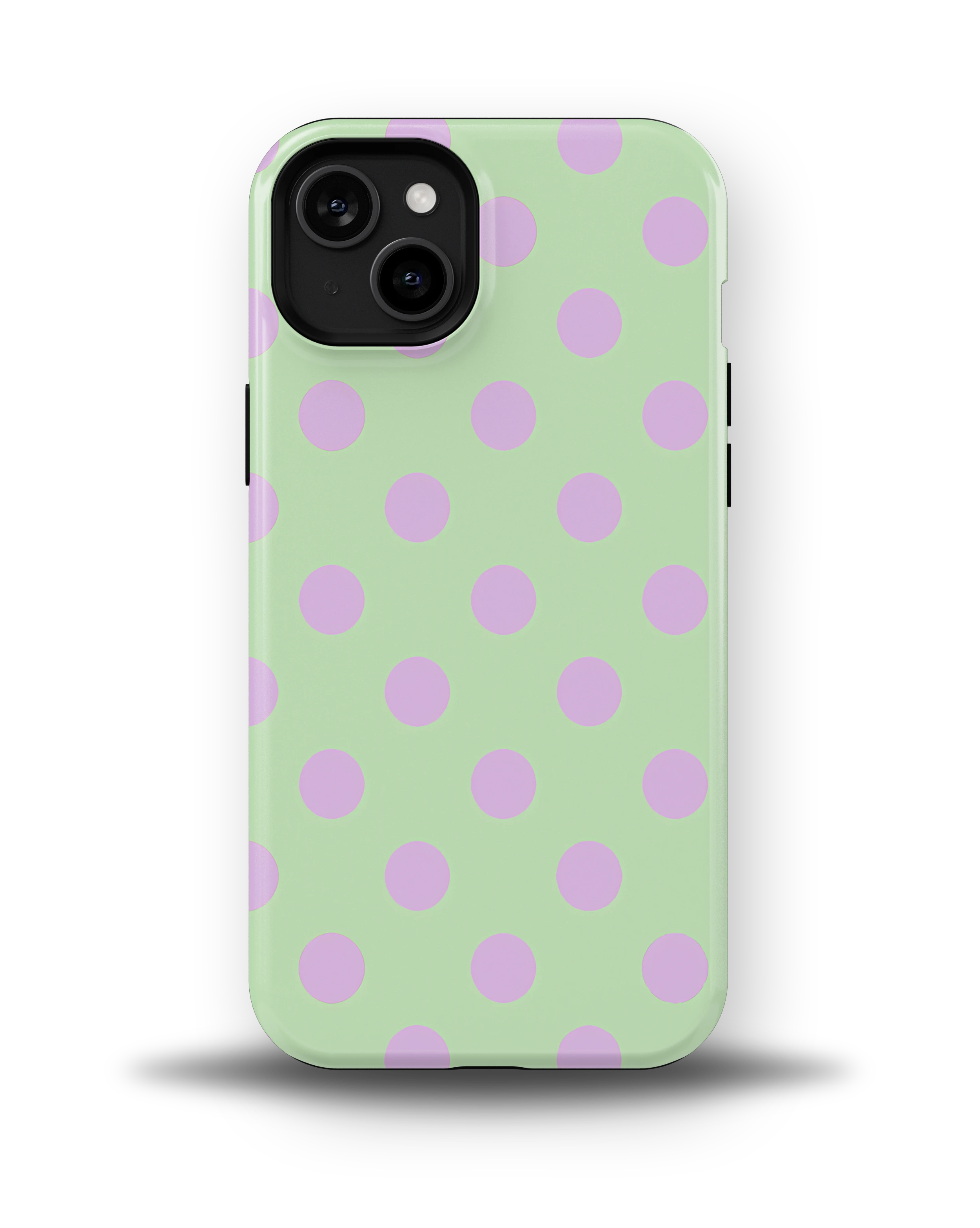 Mint Lavender Dots