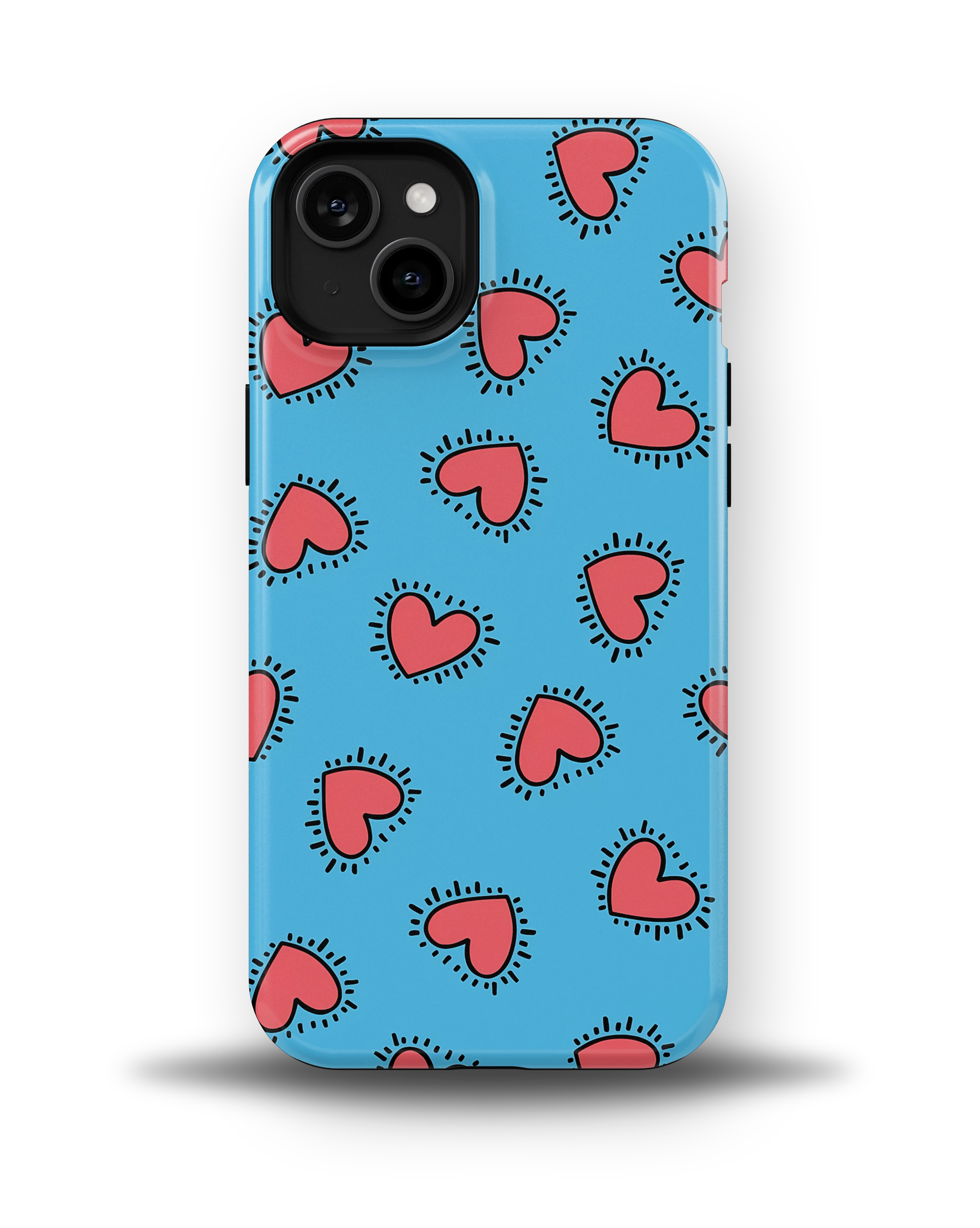 Blue Pop Hearts