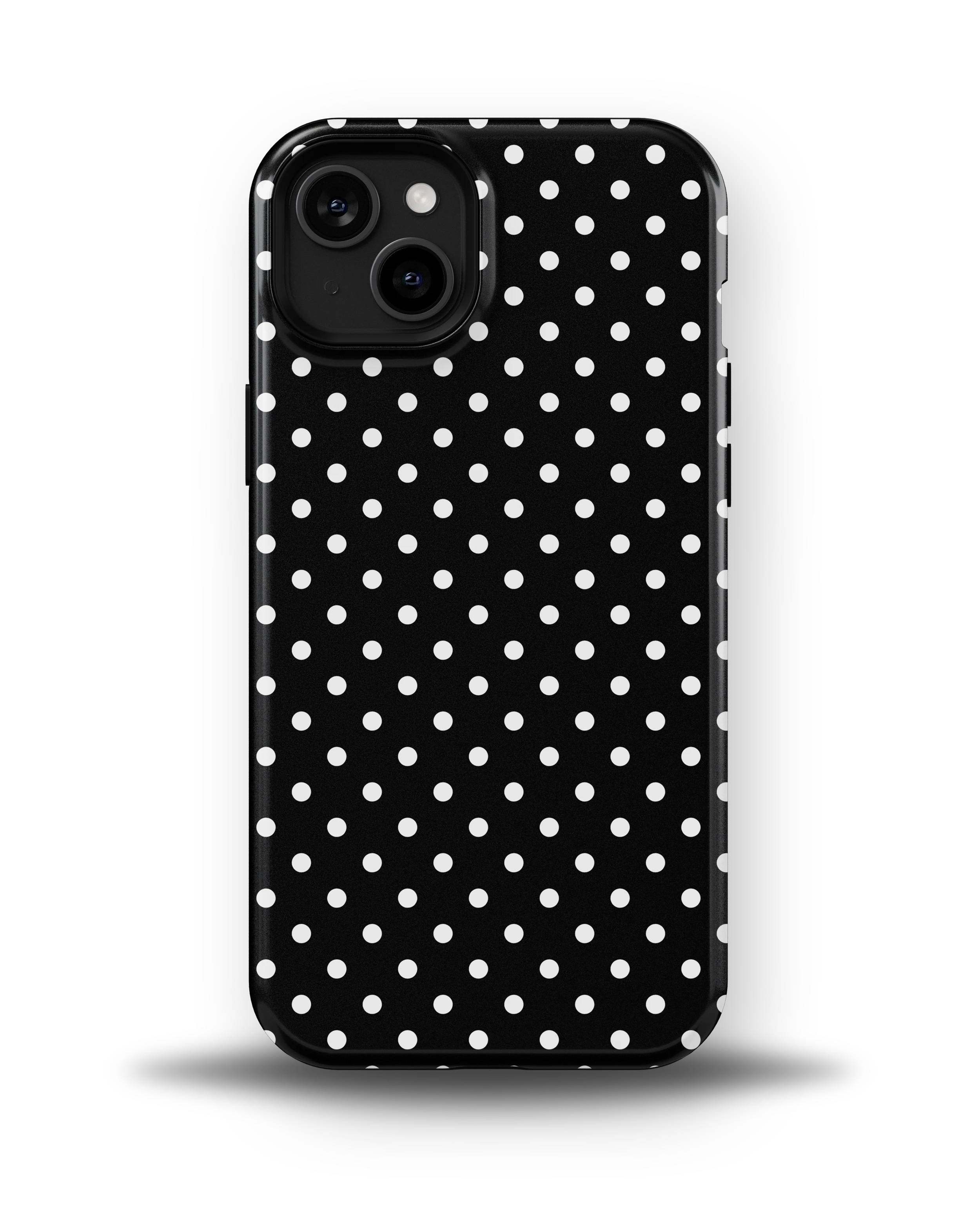 NOIR À POIS BLANCS
