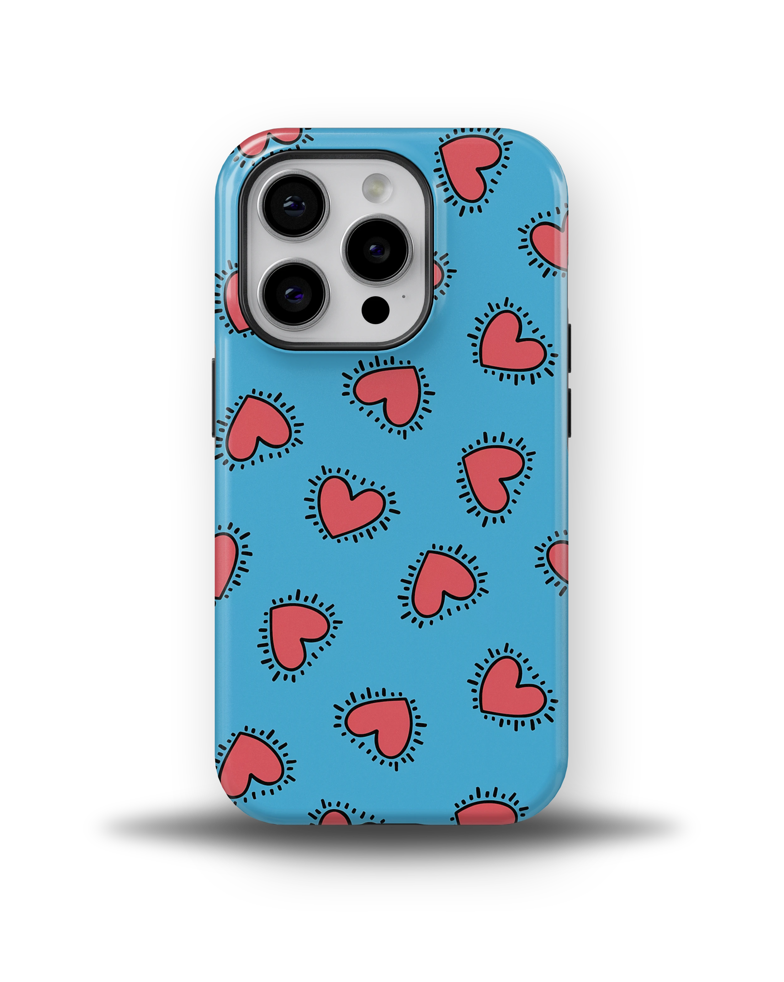 Blue Pop Hearts