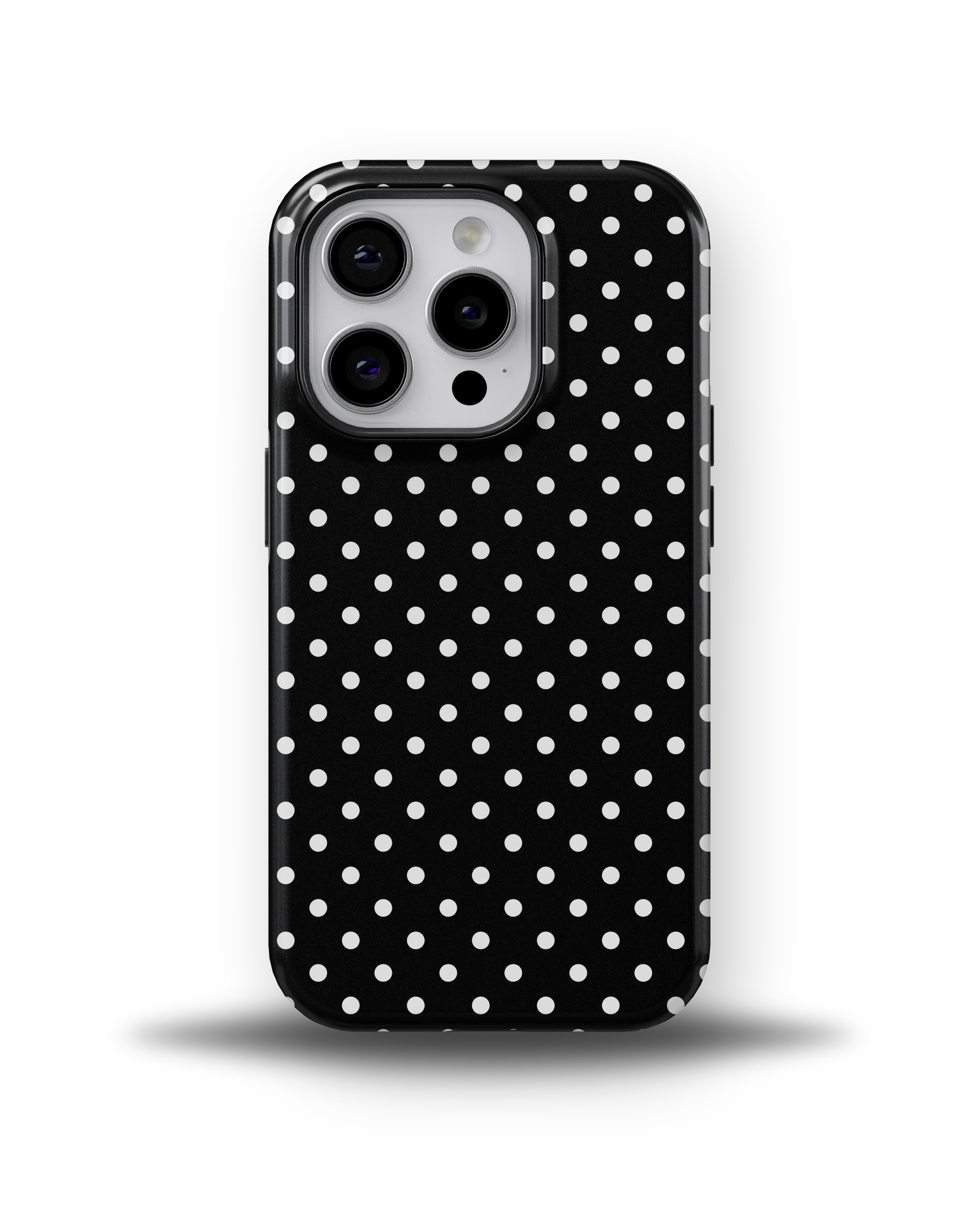 NOIR À POIS BLANCS
