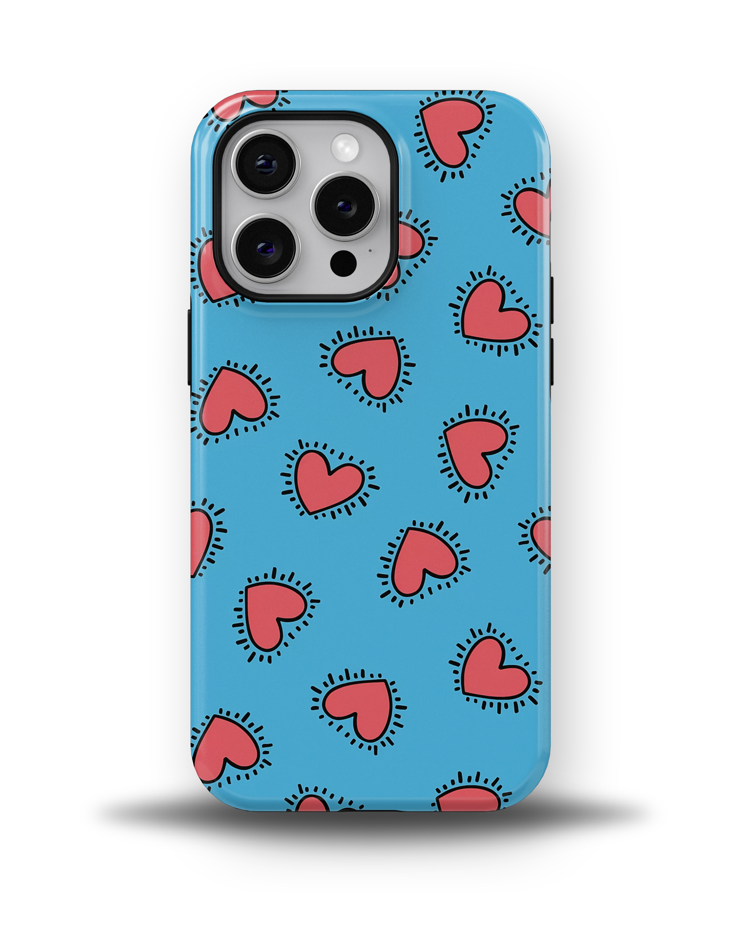Blue Pop Hearts