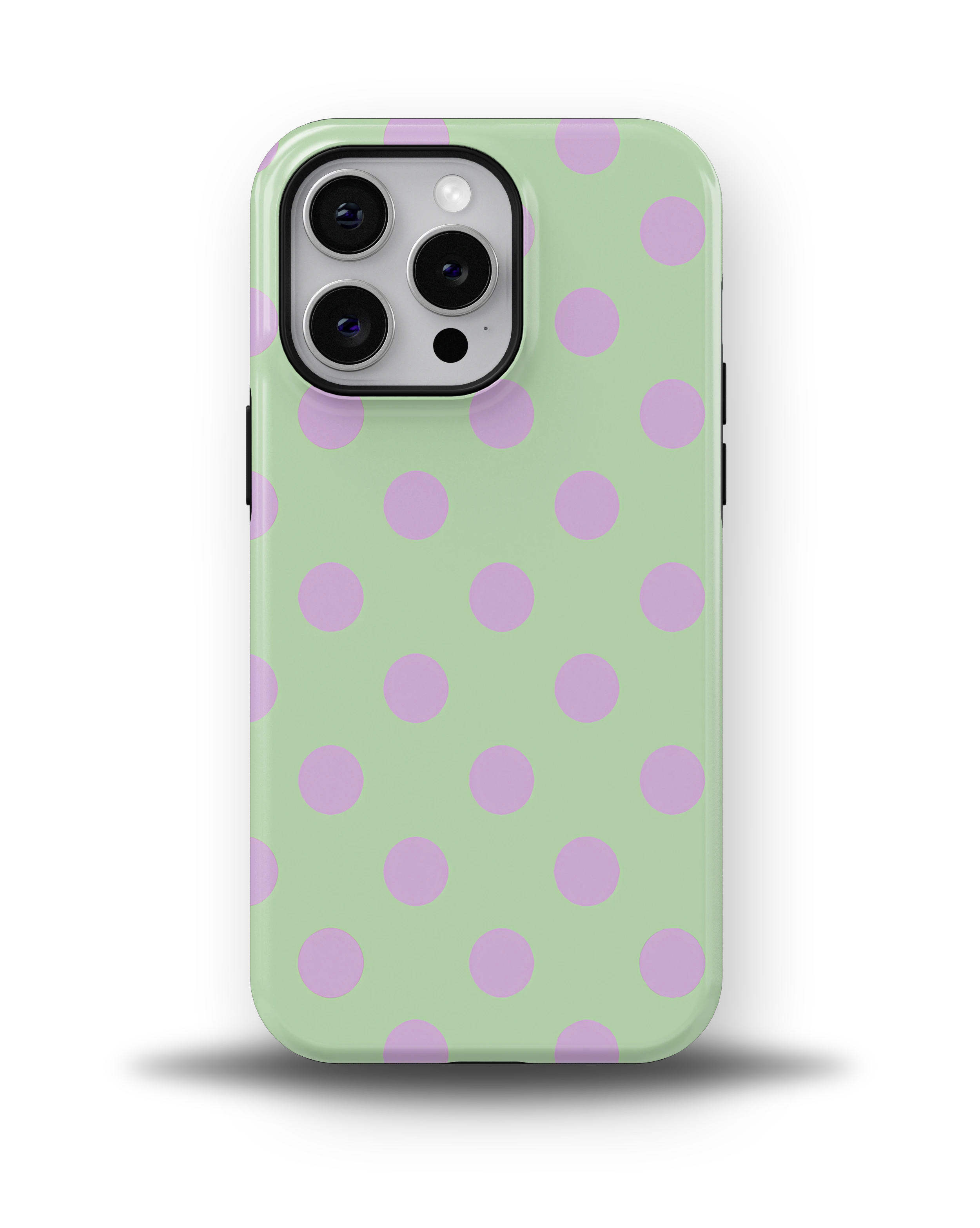 Mint Lavender Dots