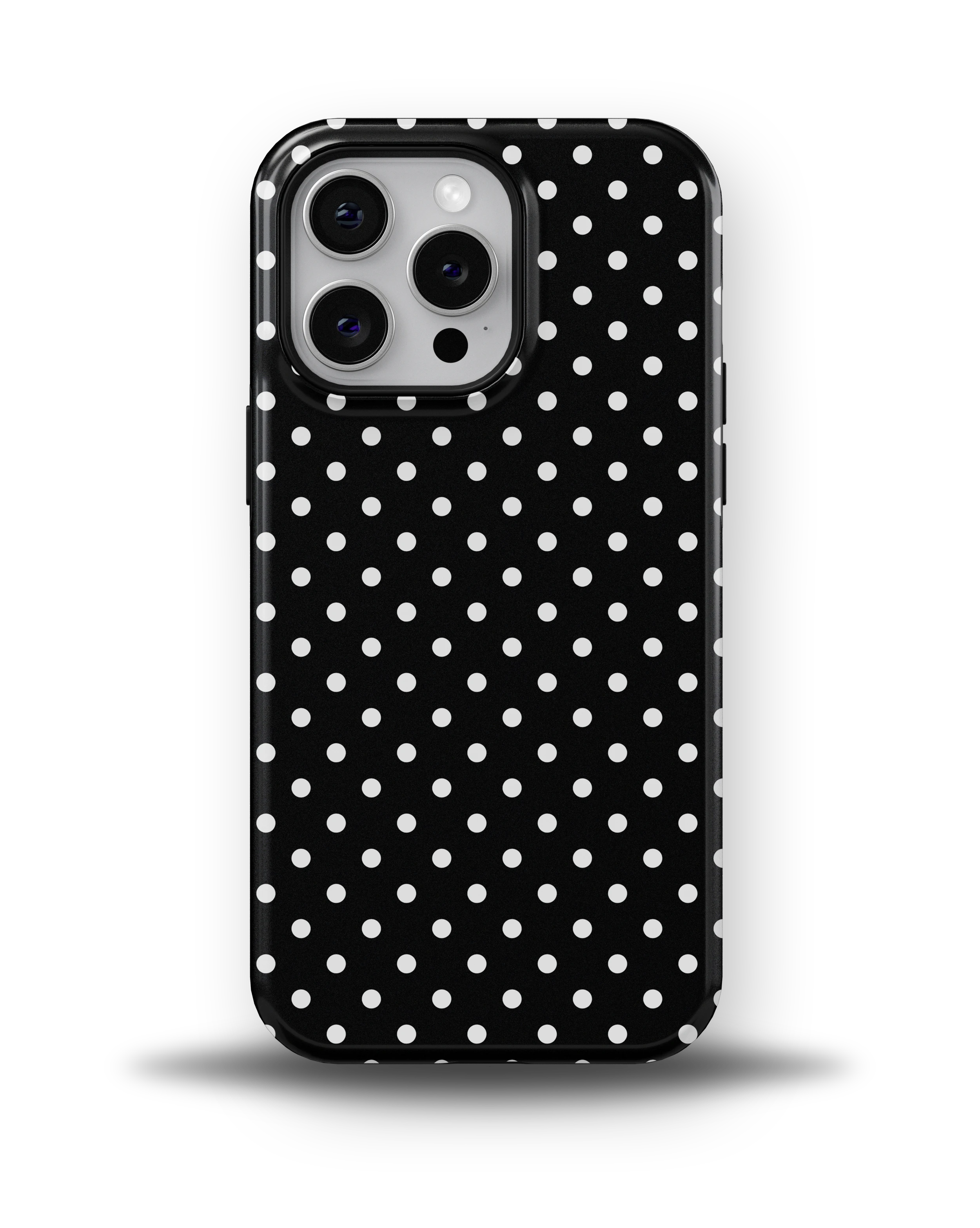 NOIR À POIS BLANCS