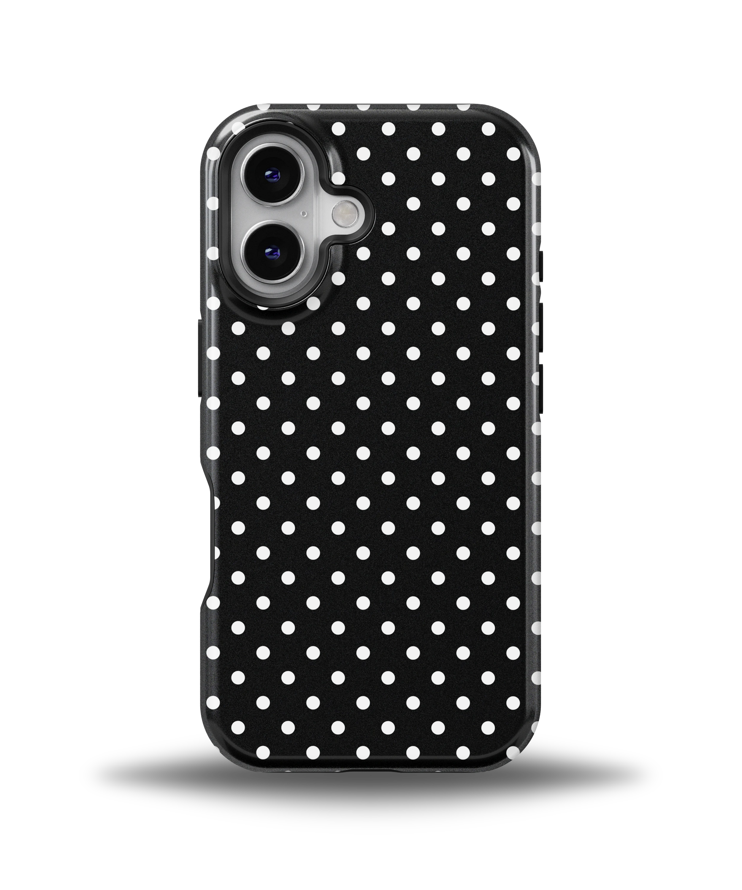 NOIR À POIS BLANCS